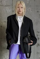 【プランク プロジェクト/PRANK PROJECT】のコンバットウールシングルブレストオーバージャケット / Combat Wool Single-breasted Over Jacket BLK(ブラック)|ID: prp329100003135287 ipo3291000000036062259