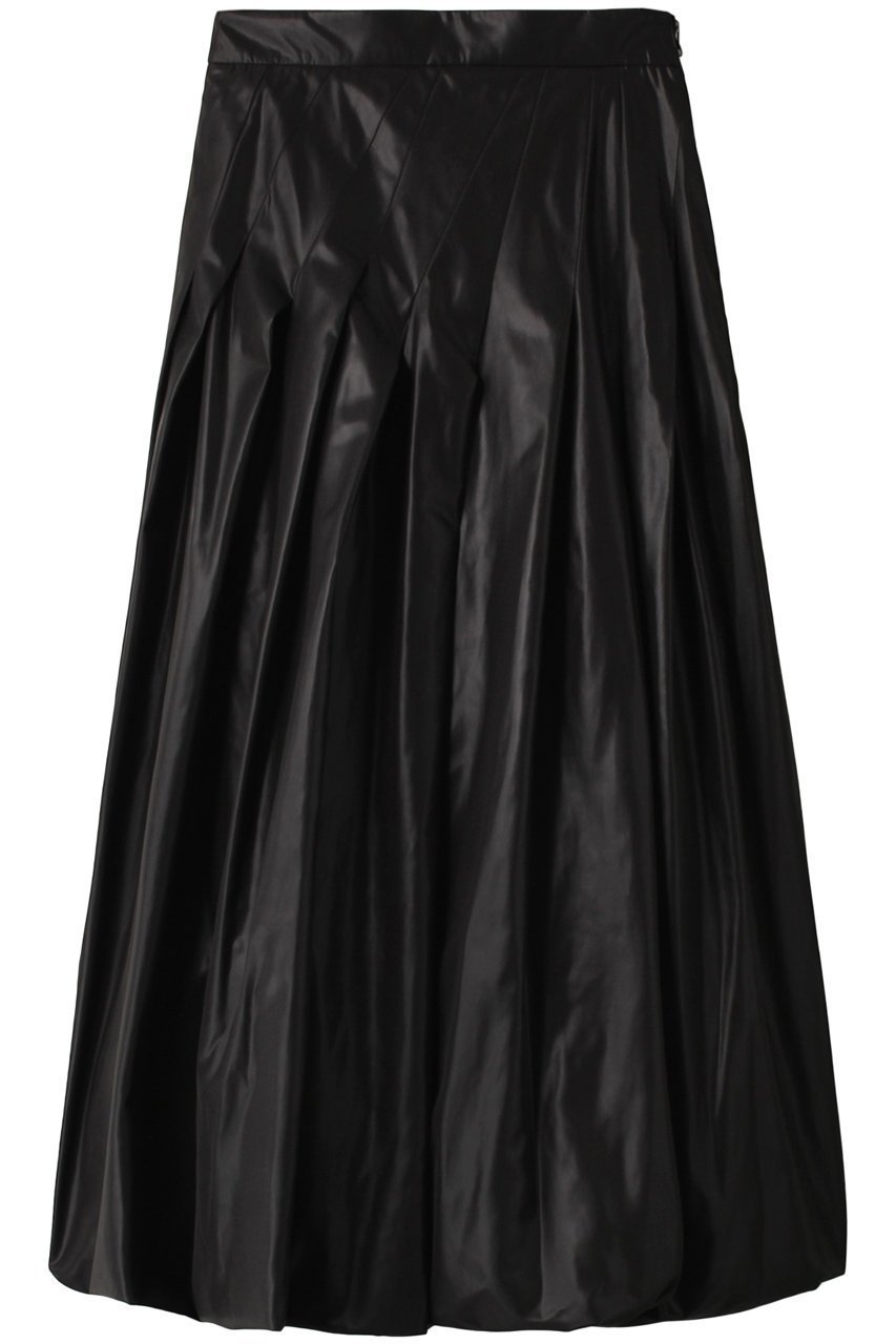 【ランバン オン ブルー/LANVIN en Bleu】のリバーシブルバルーンスカート インテリア・キッズ・メンズ・レディースファッション・服の通販 founy(ファニー) 　ファッション　Fashion　レディースファッション　WOMEN　スカート　Skirt　ロングスカート　Long Skirt　シンプル　チュール　ロング　ブラック|ID: prp329100003135379 ipo3291000000021226000