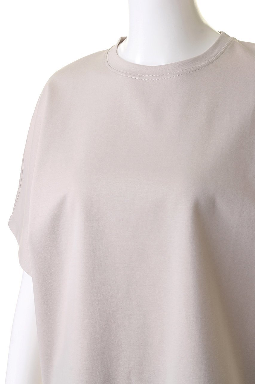 【エブール/ebure】のピュアオーガニックバイオ クルーネックカットソー 人気、トレンドファッション・服の通販 founy(ファニー) 　ファッション　Fashion　レディースファッション　Ladies' Fashion Online　トップス・カットソー　Tops/Tshirt　シャツ/ブラウス　Shirts/Blouses　ロング / Tシャツ　T-Shirts　カットソー　Cut and Sewn　なめらか　Smooth　ショート　Short　シンプル　Simple　スリーブ　Sleeve　ボトム　Bottom　再入荷　Restock/Back In Stock/Re Arrival　定番　Standard　other-5|ID: prp329100003135408 ipo3291000000031699391