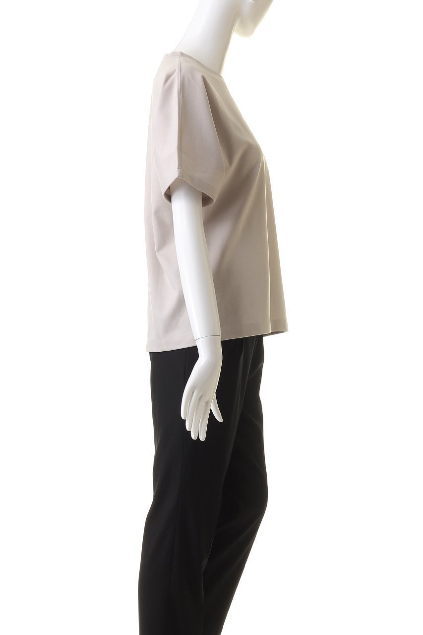 【エブール/ebure】のピュアオーガニックバイオ クルーネックカットソー 人気、トレンドファッション・服の通販 founy(ファニー) 　ファッション　Fashion　レディースファッション　Fashion for Women　トップス・カットソー　Cut & Sew Tops　シャツ・ブラウス・オフィスカジュアル　Elegant Blouses & Button-Ups　ロングTシャツ・Tシャツ　Longline T-Shirts & Tees　カットソー・ベーシックTシャツ　Cut-and-Sewn Tops / Stretch Tees & Basics　なめらか　Smooth, Silky Texture　ショート　Short, Short Length　シンプル　Simple, Minimal　スリーブ　Sleeve, Long Sleeve / Short Sleeve　ボトム　Bottoms, Lower Wear　定番　Standard, Basic Item　other-3|ID: prp329100003135408 ipo3291000000035933898