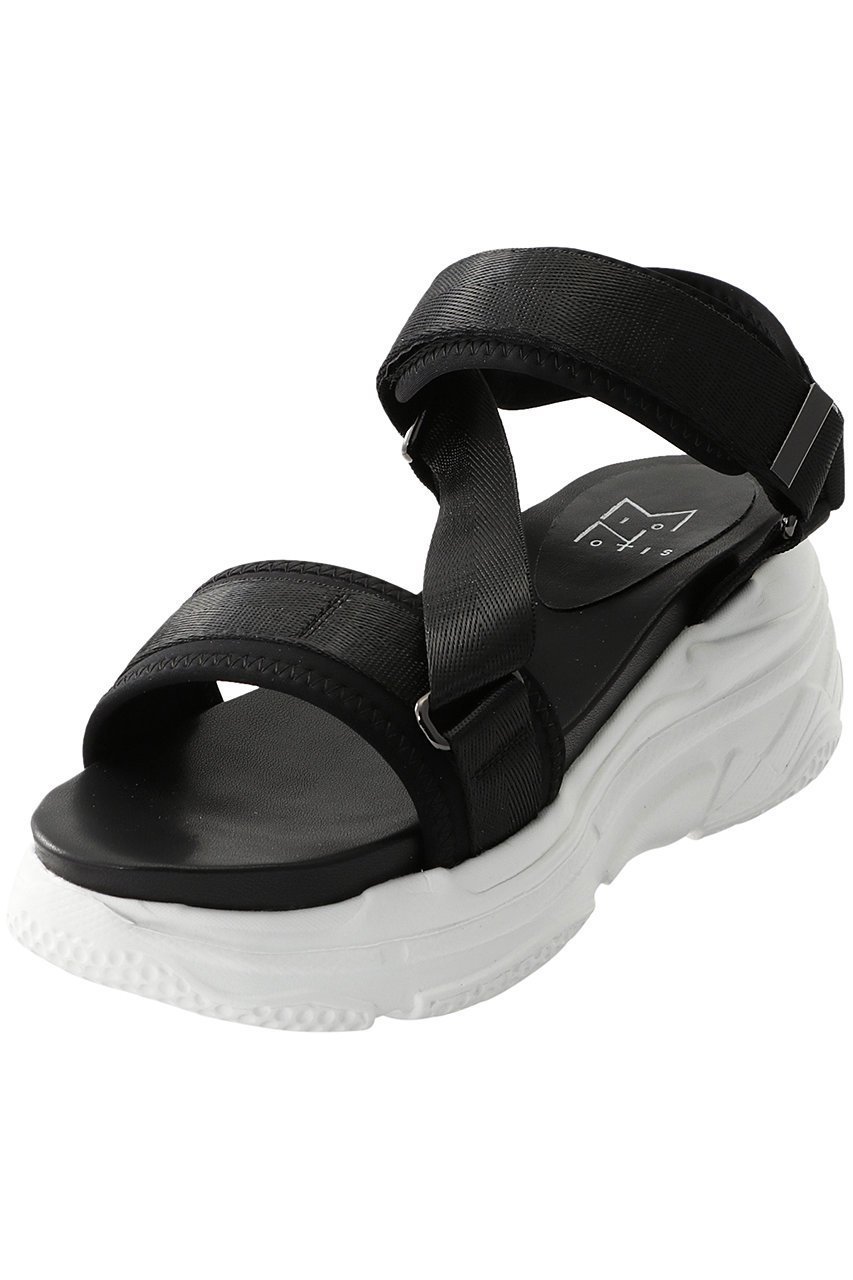 【エスメラルダ/Esmeralda】の【MIO NOTIS】厚底軽量スポーツサンダル インテリア・キッズ・メンズ・レディースファッション・服の通販 founy(ファニー) 　ファッション　Fashion　レディースファッション　Fashion for Women　スポーツウェア　Functional & Stylish Sportswear　サンダル&ミュール　Sandals & Mules　サンダル　Sandals, Summer Shoes　シューズ　Shoes, Footwear　スタイリッシュ　Stylish, Fashionable　スポーツ　Sports, Activewear　ベーシック　Basic, Essential　厚底　Platform Shoes　軽量　Lightweight, Ultra Light　ブラック|ID: prp329100003140939 ipo3291000000036081683