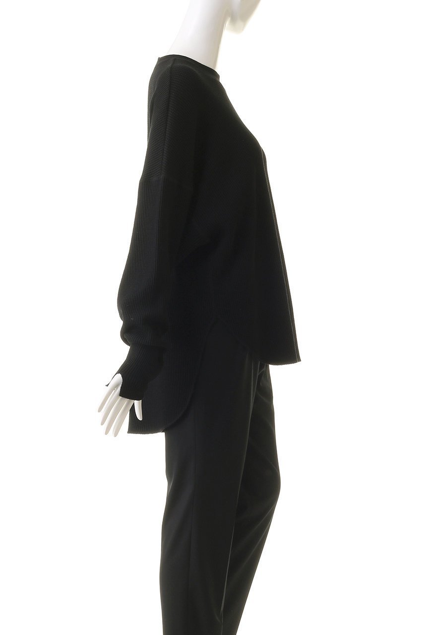 【サードマガジン/THIRD MAGAZINE】のワッフルロングスリーブ 人気、トレンドファッション・服の通販 founy(ファニー) 　ファッション　Fashion　レディースファッション　Fashion for Women　トップス・カットソー　Cut & Sew Tops　シャツ・ブラウス・オフィスカジュアル　Elegant Blouses & Button-Ups　ロングTシャツ・Tシャツ　Longline T-Shirts & Tees　カットソー・ベーシックTシャツ　Cut-and-Sewn Tops / Stretch Tees & Basics　シンプル　Simple, Minimal　スリット　Slit, Slit Detail　スリーブ　Sleeve, Long Sleeve / Short Sleeve　ファブリック　Fabric, Textile　ロング　Long, Long-Length　ワッフル　Waffle, Waffle Knit　other-3|ID: prp329100003143859 ipo3291000000032854508