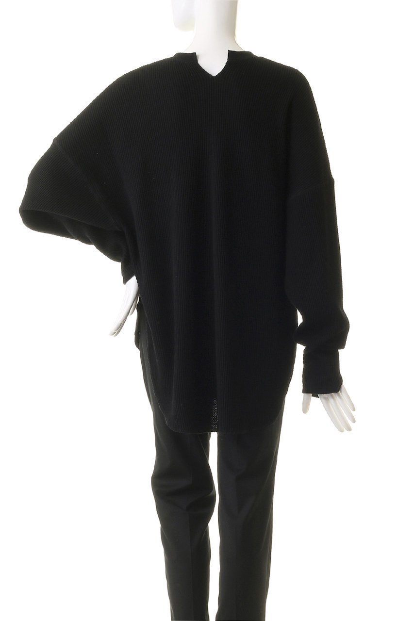 【サードマガジン/THIRD MAGAZINE】のワッフルロングスリーブ 人気、トレンドファッション・服の通販 founy(ファニー) 　ファッション　Fashion　レディースファッション　Fashion for Women　トップス・カットソー　Cut & Sew Tops　シャツ・ブラウス・オフィスカジュアル　Elegant Blouses & Button-Ups　ロングTシャツ・Tシャツ　Longline T-Shirts & Tees　カットソー・ベーシックTシャツ　Cut-and-Sewn Tops / Stretch Tees & Basics　シンプル　Simple, Minimal　スリット　Slit, Slit Detail　スリーブ　Sleeve, Long Sleeve / Short Sleeve　ファブリック　Fabric, Textile　ロング　Long, Long-Length　ワッフル　Waffle, Waffle Knit　再入荷　Restock / Back in Stock　other-4|ID: prp329100003143859 ipo3291000000035434955