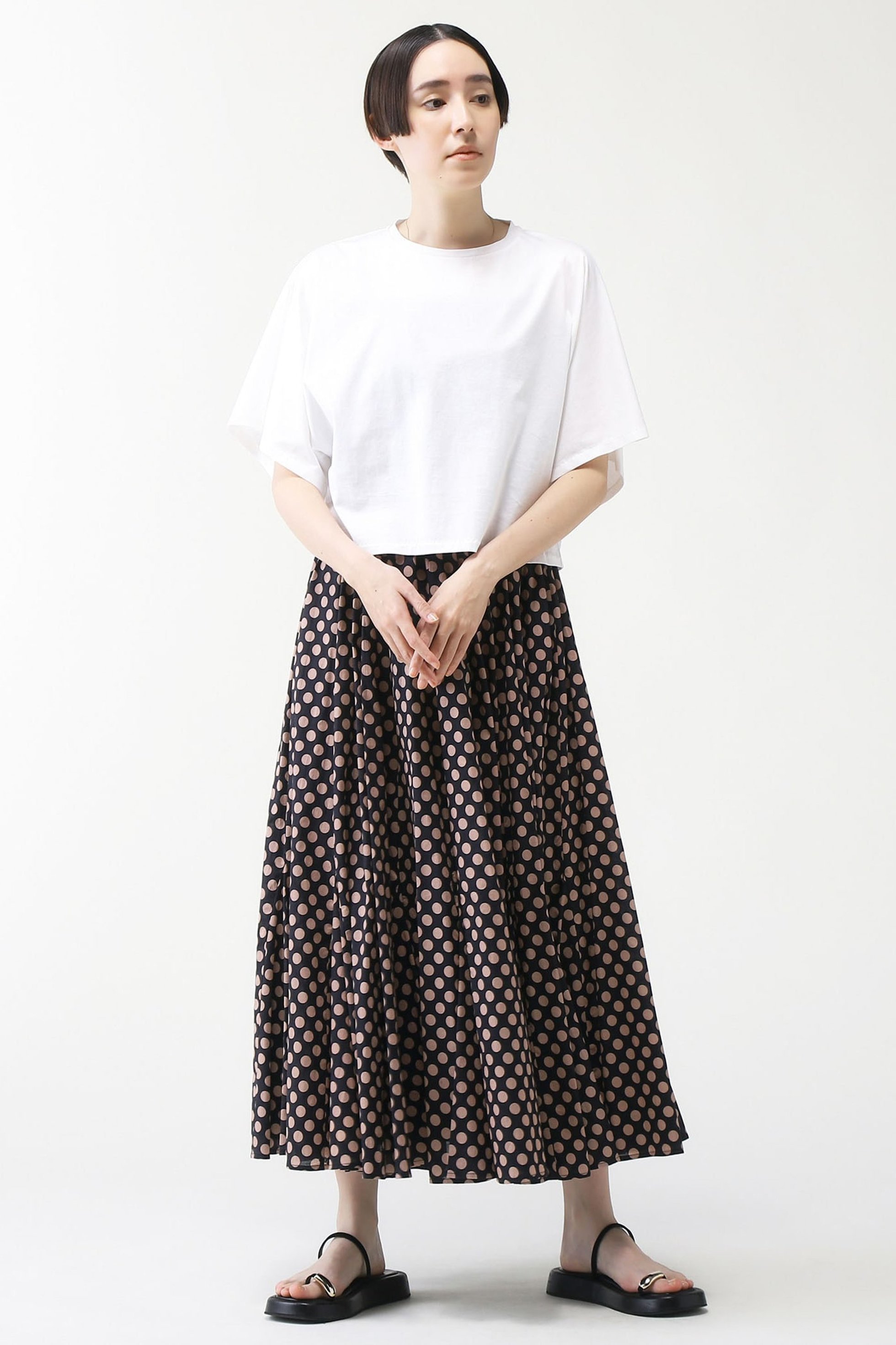 【マルティニーク/martinique】の【MARIHA】月影のスカート 別注Dot-1 人気、トレンドファッション・服の通販 founy(ファニー) 　ファッション　Fashion　レディースファッション　Fashion for Women　スカート　Skirts　ロングスカート　Long Skirts / Maxi & Midi Skirts　エレガント 上品　Elegant　ドット　Polka Dot, Dot Pattern　別注　Limited Edition, Custom Order　マキシ　Maxi, Full Length　ロング　Long, Long-Length　other-4|ID: prp329100003145697 ipo3291000000032894333