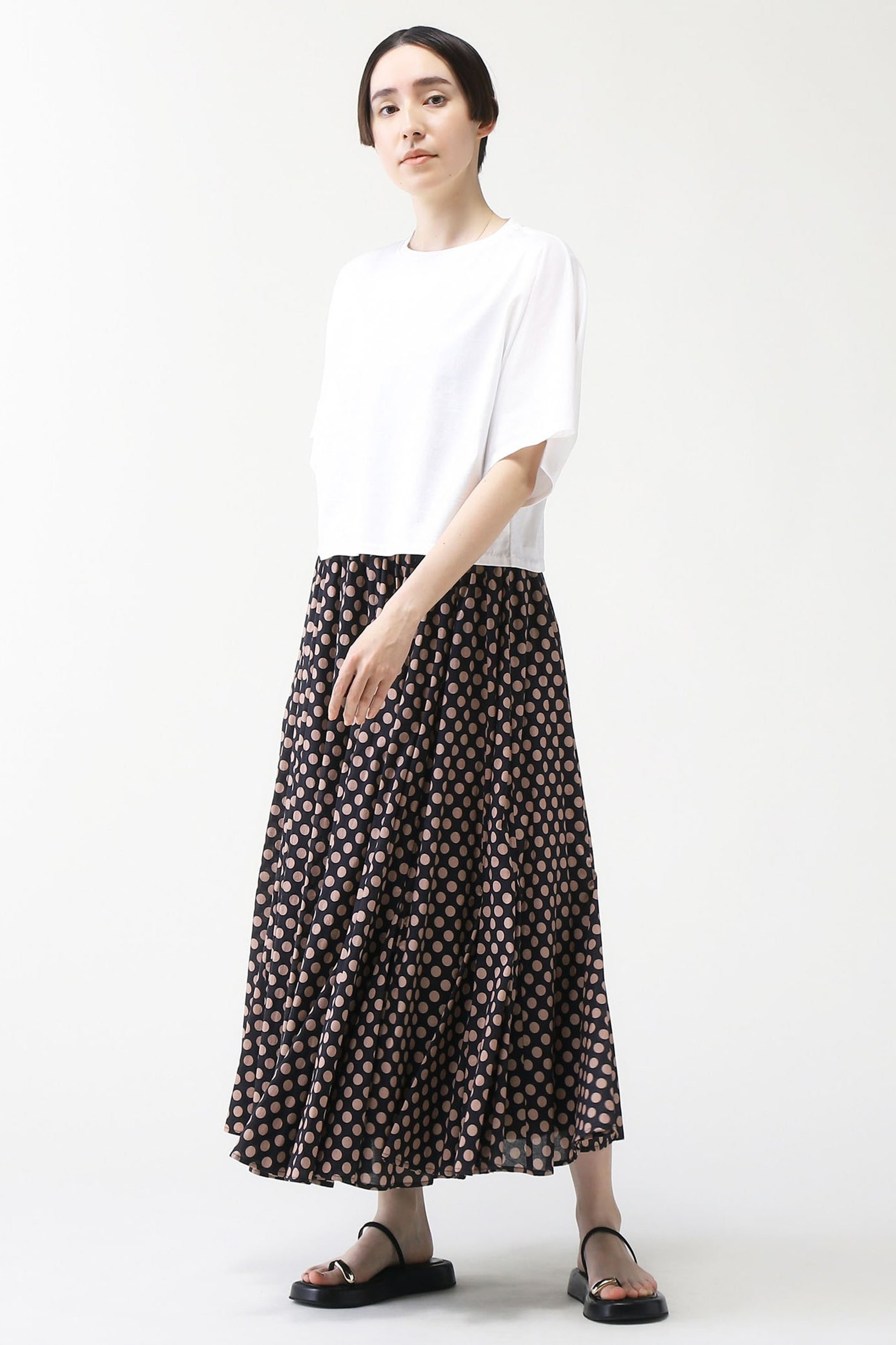 【マルティニーク/martinique】の【MARIHA】月影のスカート 別注Dot-1 人気、トレンドファッション・服の通販 founy(ファニー) 　ファッション　Fashion　レディースファッション　Fashion for Women　スカート　Skirts　ロングスカート　Long Skirts / Maxi & Midi Skirts　エレガント 上品　Elegant　ドット　Polka Dot, Dot Pattern　別注　Limited Edition, Custom Order　マキシ　Maxi, Full Length　ロング　Long, Long-Length　other-5|ID: prp329100003145697 ipo3291000000032894346