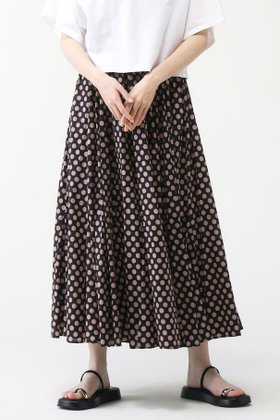 【マルティニーク/martinique】 【MARIHA】月影のスカート 別注Dot-1人気、トレンドファッション・服の通販 founy(ファニー) ファッション Fashion レディースファッション Fashion for Women スカート Skirts ロングスカート Long Skirts / Maxi & Midi Skirts エレガント 上品 Elegant ドット Polka Dot, Dot Pattern 別注 Limited Edition, Custom Order マキシ Maxi, Full Length ロング Long, Long-Length |ID:prp329100003145697
