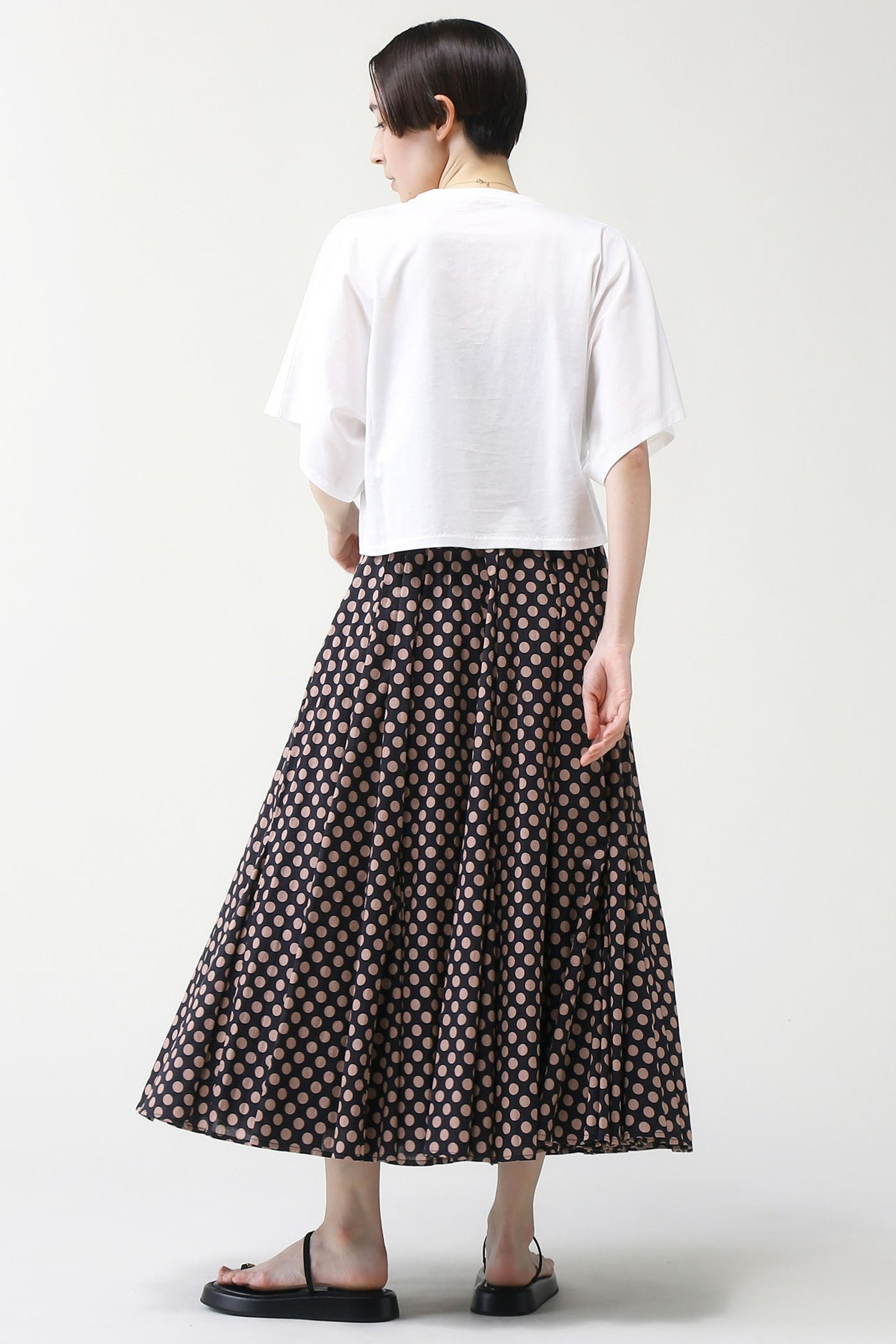 【マルティニーク/martinique】の【MARIHA】月影のスカート 別注Dot-1 人気、トレンドファッション・服の通販 founy(ファニー) ファッション Fashion レディースファッション Fashion for Women スカート Skirts ロングスカート Long Skirts / Maxi & Midi Skirts エレガント 上品 Elegant ドット Polka Dot, Dot Pattern 別注 Limited Edition, Custom Order マキシ Maxi, Full Length ロング Long, Long-Length other-6|ID: prp329100003145697 ipo3291000000035509467