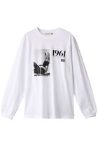 【エリオポール/heliopole】の【GOOD ROCK SPEED】LIFE PHOTE L/S Tシャツ BB 人気、トレンドファッション・服の通販 founy(ファニー) ファッション Fashion レディースファッション Fashion for Women トップス・カットソー Cut & Sew Tops シャツ・ブラウス・オフィスカジュアル Elegant Blouses & Button-Ups ロングTシャツ・Tシャツ Longline T-Shirts & Tees カットソー・ベーシックTシャツ Cut-and-Sewn Tops / Stretch Tees & Basics おすすめ Recommended / Our Picks インナー Innerwear ジャケット Jacket, Outerwear スリーブ Sleeve, Long Sleeve / Short Sleeve プリント Print, Printed Pattern ロング Long, Long-Length thumbnail ホワイト|ID: prp329100003147882 ipo3291000000035342845