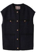 【エリオポール/heliopole】のブレードエッジブッチャーツイードベスト 人気、トレンドファッション・服の通販 founy(ファニー) ファッション Fashion レディースファッション Fashion for Women アウター Coat / Outerwear Collection レディースジャケット・軽アウター Jackets ジャケット Jacket, Outerwear ツイード Twill, Twill Weave ベスト Vest, Waistcoat thumbnail ネイビー|ID: prp329100003147885 ipo3291000000036460494