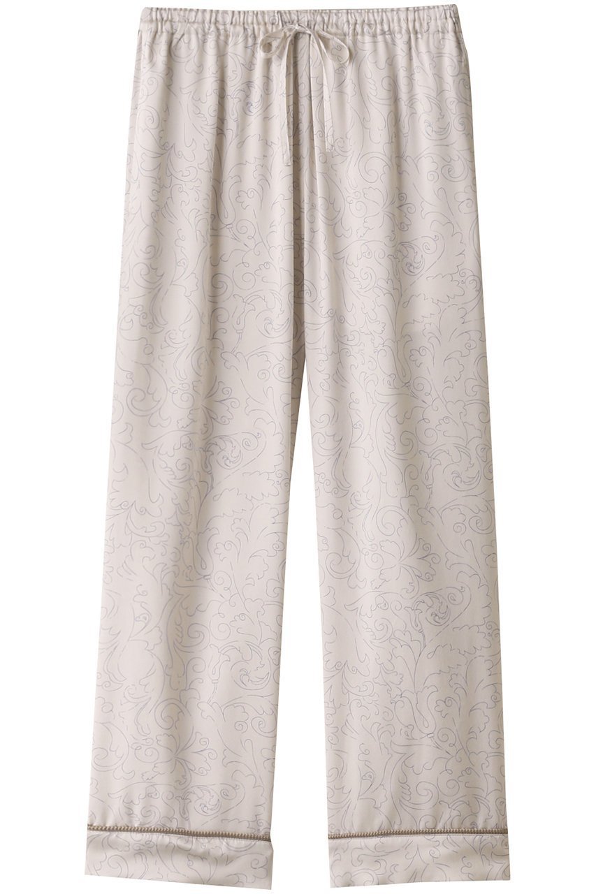 【フートーキョー/Foo Tokyo】の【ボトムス】インテリア ライク シルクパジャマ 人気、トレンドファッション・服の通販 founy(ファニー) 　ファッション　Fashion　レディースファッション　Fashion for Women　おすすめ　Recommended / Our Picks　なめらか　Smooth, Silky Texture　シルク　Silk, 100% Silk　セットアップ　Set-Up, Coordinated Outfit　トリミング　Trimming, Decorative Edge　パジャマ　Pajamas, Sleepwear　再入荷　Restock / Back in Stock　 other-1|ID: prp329100003147930 ipo3291000000035022890