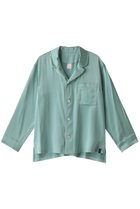 【フートーキョー/Foo Tokyo】の【UNISEX】【トップス】シルクパジャマ 人気、トレンドファッション・服の通販 founy(ファニー) ファッション Fashion レディースファッション Fashion for Women トップス・カットソー Cut & Sew Tops ユニセックス Unisex, Genderless おすすめ Recommended / Our Picks なめらか Smooth, Silky Texture シルク Silk, 100% Silk セットアップ Set-Up, Coordinated Outfit パジャマ Pajamas, Sleepwear thumbnail ミントグリーン|ID: prp329100003147933 ipo3291000000032841349