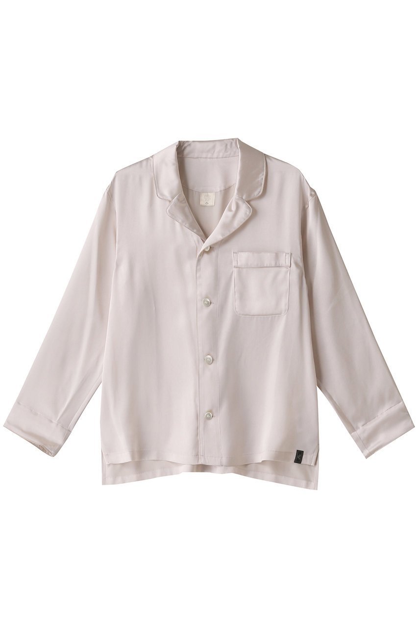 【フートーキョー/Foo Tokyo】の【UNISEX】【トップス】シルクパジャマ インテリア・キッズ・メンズ・レディースファッション・服の通販 founy(ファニー) 　ファッション　Fashion　レディースファッション　Fashion for Women　トップス・カットソー　Cut & Sew Tops　ユニセックス　Unisex, Genderless　おすすめ　Recommended / Our Picks　なめらか　Smooth, Silky Texture　シルク　Silk, 100% Silk　セットアップ　Set-Up, Coordinated Outfit　パジャマ　Pajamas, Sleepwear　パールホワイト|ID: prp329100003147933 ipo3291000000032841355