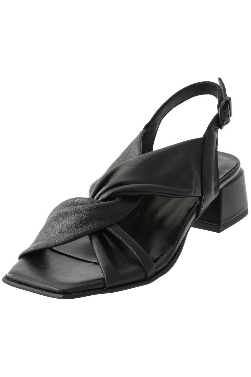 【エスメラルダ/Esmeralda】の【BONTRE】ツイストヒールサンダル インテリア・キッズ・メンズ・レディースファッション・服の通販 founy(ファニー) ファッション Fashion レディースファッション Fashion for Women クラシック Classic, Timeless Style サンダル Sandals, Summer Shoes シンプル Simple, Minimal ツイスト Tweed, Tweed Fabric ラップ Wrap, Wrap Design ブラック|ID: prp329100003147960 ipo3291000000036869123