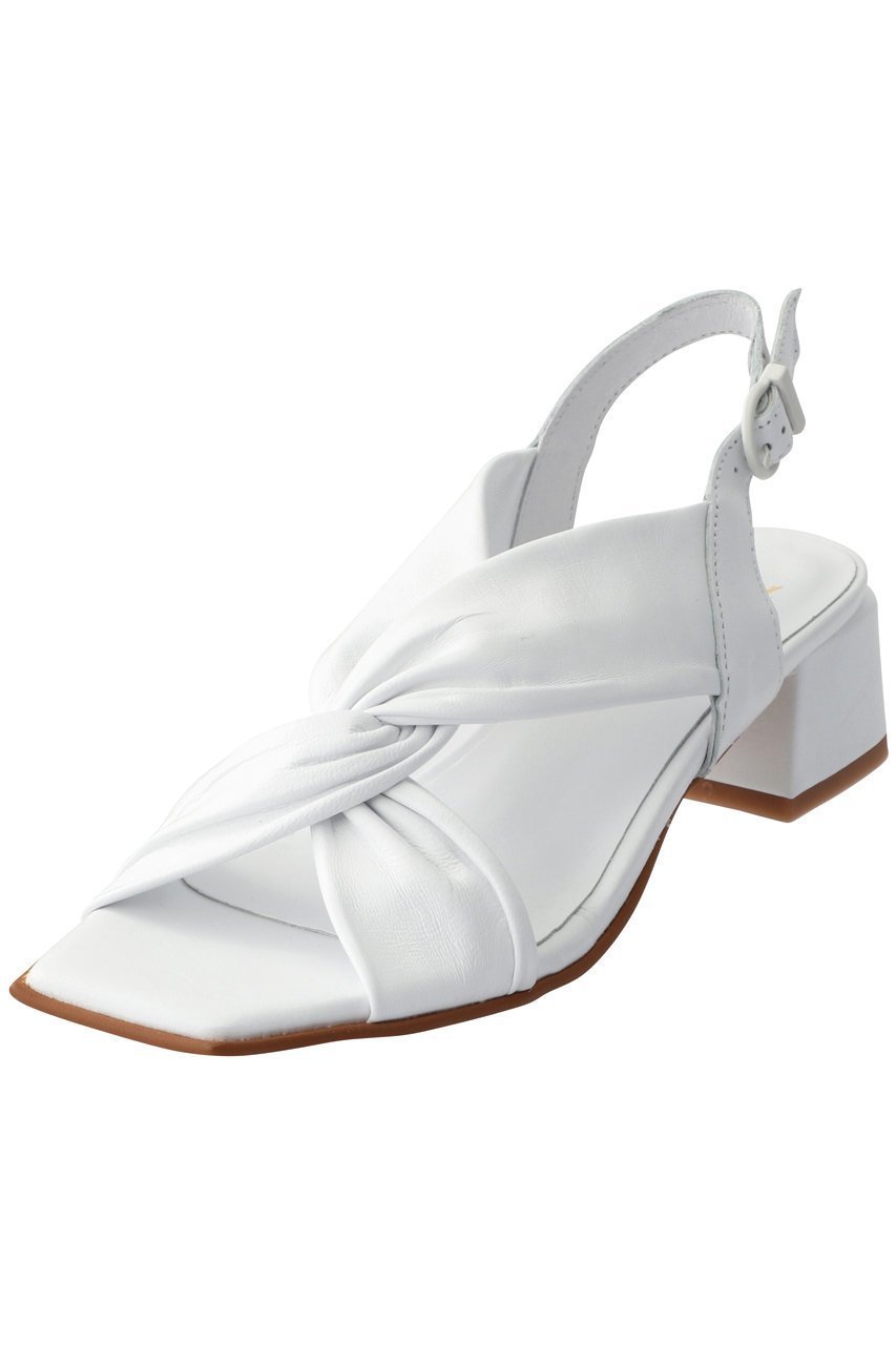 【エスメラルダ/Esmeralda】の【BONTRE】ツイストヒールサンダル インテリア・キッズ・メンズ・レディースファッション・服の通販 founy(ファニー) ファッション Fashion レディースファッション Fashion for Women クラシック Classic, Timeless Style サンダル Sandals, Summer Shoes シンプル Simple, Minimal ツイスト Tweed, Tweed Fabric ラップ Wrap, Wrap Design ホワイト|ID: prp329100003147960 ipo3291000000036869124