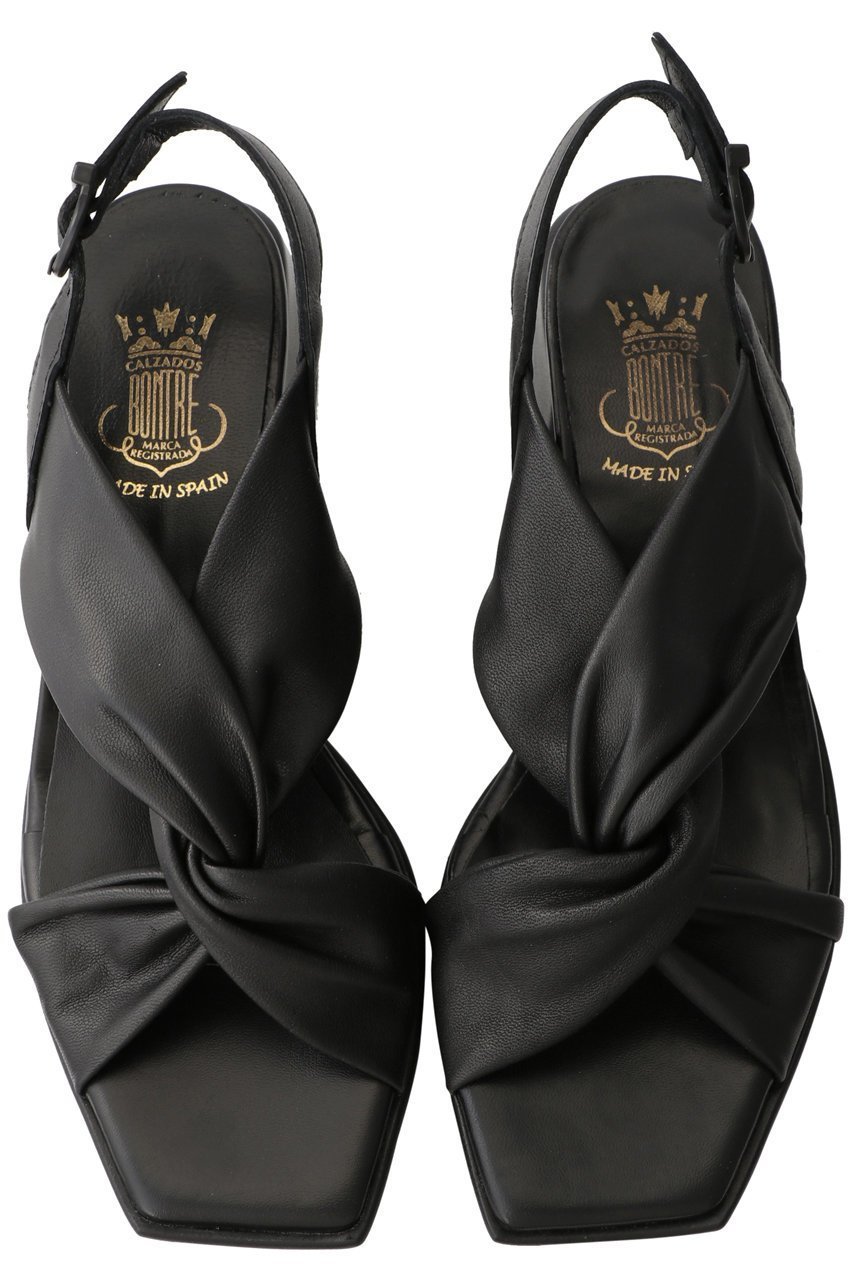 【エスメラルダ/Esmeralda】の【BONTRE】ツイストヒールサンダル 人気、トレンドファッション・服の通販 founy(ファニー) ファッション Fashion レディースファッション Fashion for Women クラシック Classic, Timeless Style サンダル Sandals, Summer Shoes シンプル Simple, Minimal ツイスト Tweed, Tweed Fabric ラップ Wrap, Wrap Design other-4|ID: prp329100003147960 ipo3291000000036900715