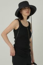 【カオス/Chaos】の16Gインプレリブニットタンクトップ ブラック|ID: prp329100003150053 ipo3291000000036485282