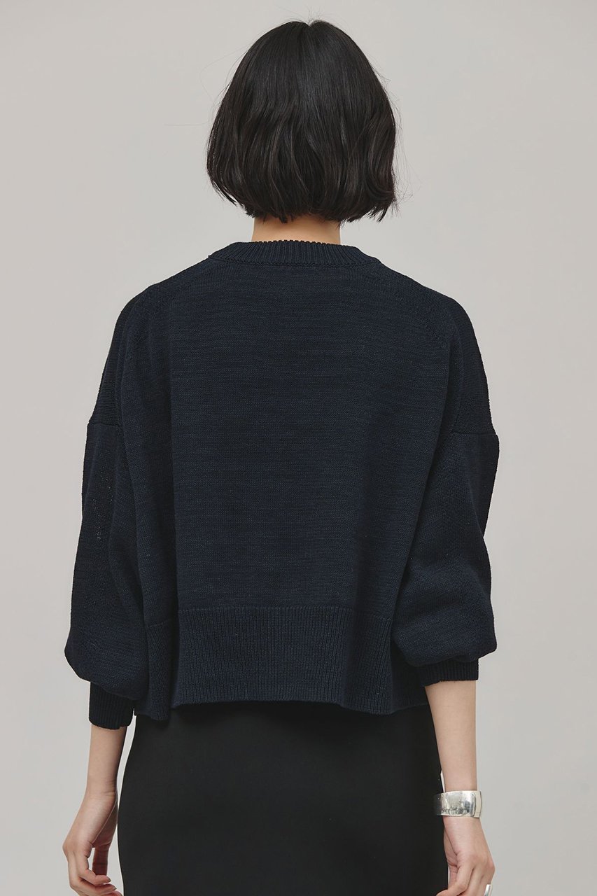 【カレンソロジー/Curensology】のリネンテープヤーンニットプルオーバー 人気、トレンドファッション・服の通販 founy(ファニー) 　ファッション　Fashion　レディースファッション　Fashion for Women　トップス・カットソー　Cut & Sew Tops　ニット　Knit Tops & Sweaters　カジュアルプルオーバー・ニットトップス　Pullovers & Knit Tops / Casual Pullovers　シンプル　Simple, Minimal　バランス　Balance, Style Balance　リネン　Linen, Linen Fabric　ルーズ　Loose, Oversized　夏　Summer　春　Spring　other-5|ID: prp329100003151999 ipo3291000000032940906