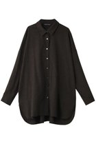 【ミズイロ インド/mizuiro ind】のwide shirt tunic チュニック brown|ID:prp329100003153374