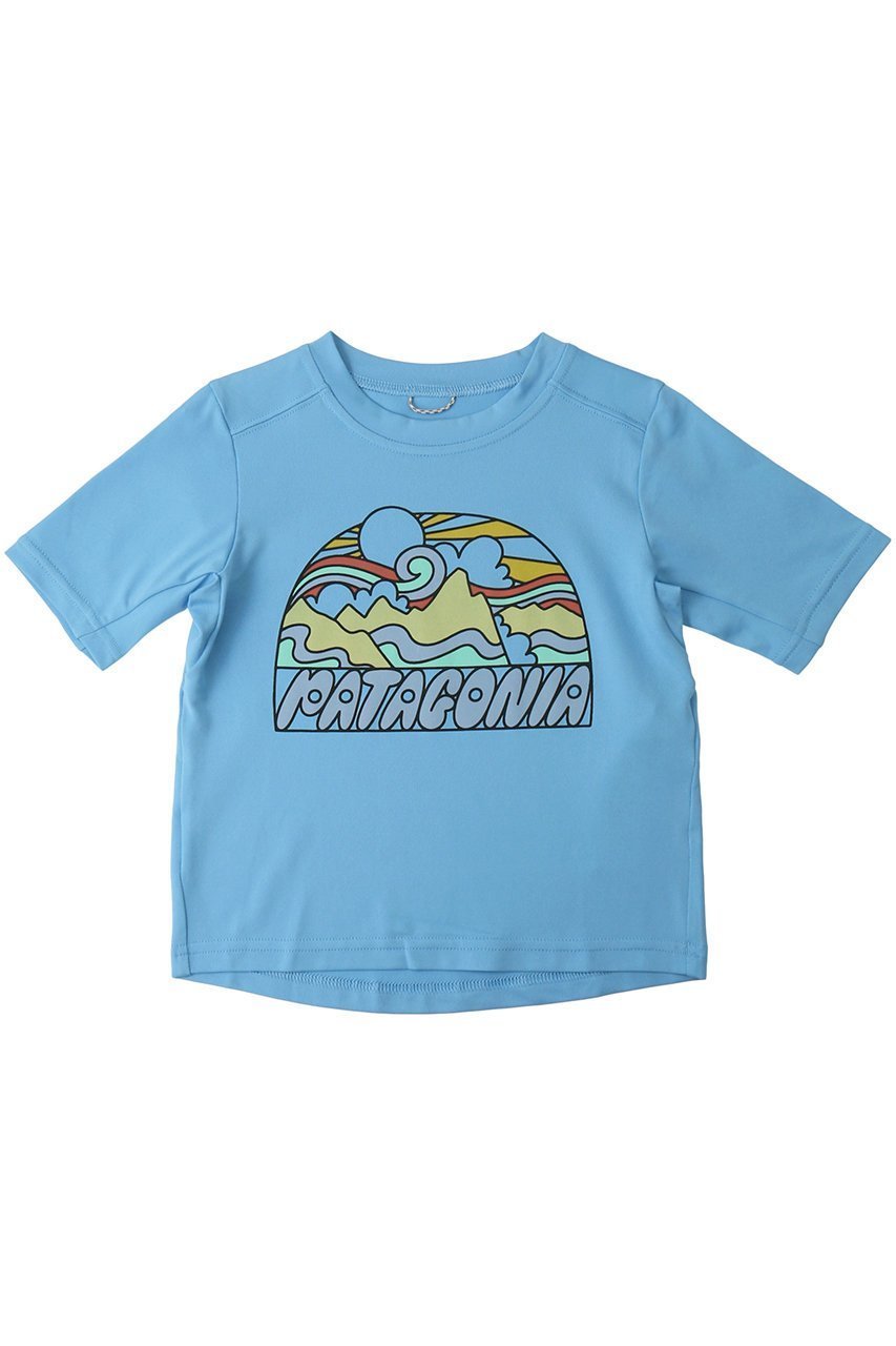 【パタゴニア/patagonia / KIDS】の【KIDS】キャプリーンシルクウェイトTシャツ インテリア・キッズ・メンズ・レディースファッション・服の通販 founy(ファニー) 　ファッション　Fashion　キッズファッション　KIDS　トップス・カットソー　Tops/Tees/Kids　カラフル　軽量　Blue|ID: prp329100003155300 ipo3291000000021605061