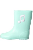 【ポプキンズ/POMPKINS / KIDS】の【KIDS】音符レインブーツ ミント|ID: prp329100003157260 ipo3291000000036191087
