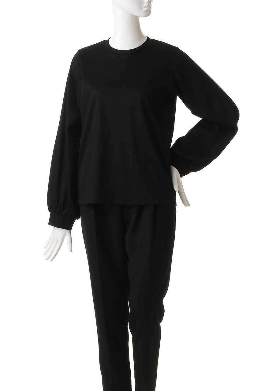 【ミズイロ インド/mizuiro ind】のcrew neck puff slv P/O プルオーバー 人気、トレンドファッション・服の通販 founy(ファニー) 　ファッション　Fashion　レディースファッション　Fashion for Women　トップス・カットソー　Cut & Sew Tops　シャツ・ブラウス・オフィスカジュアル　Elegant Blouses & Button-Ups　ロングTシャツ・Tシャツ　Longline T-Shirts & Tees　カジュアルプルオーバー・ニットトップス　Pullovers & Knit Tops / Casual Pullovers　カットソー・ベーシックTシャツ　Cut-and-Sewn Tops / Stretch Tees & Basics　インナー　Innerwear　シンプル　Simple, Minimal　スリーブ　Sleeve, Long Sleeve / Short Sleeve　ロング　Long, Long-Length　エレガント 上品　Elegant　other-2|ID: prp329100003157280 ipo3291000000032891517