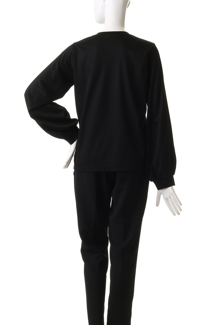 【ミズイロ インド/mizuiro ind】のcrew neck puff slv P/O プルオーバー 人気、トレンドファッション・服の通販 founy(ファニー) 　ファッション　Fashion　レディースファッション　Fashion for Women　トップス・カットソー　Cut & Sew Tops　シャツ・ブラウス・オフィスカジュアル　Elegant Blouses & Button-Ups　ロングTシャツ・Tシャツ　Longline T-Shirts & Tees　カジュアルプルオーバー・ニットトップス　Pullovers & Knit Tops / Casual Pullovers　カットソー・ベーシックTシャツ　Cut-and-Sewn Tops / Stretch Tees & Basics　インナー　Innerwear　シンプル　Simple, Minimal　スリーブ　Sleeve, Long Sleeve / Short Sleeve　ロング　Long, Long-Length　エレガント 上品　Elegant　other-4|ID: prp329100003157280 ipo3291000000032891524