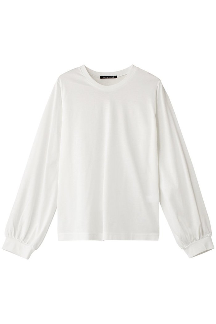 【ミズイロ インド/mizuiro ind】のcrew neck puff slv P/O プルオーバー インテリア・キッズ・メンズ・レディースファッション・服の通販 founy(ファニー) https://founy.com/ ファッション Fashion レディースファッション Fashion for Women トップス・カットソー Cut & Sew Tops シャツ・ブラウス・オフィスカジュアル Elegant Blouses & Button-Ups ロングTシャツ・Tシャツ Longline T-Shirts & Tees カジュアルプルオーバー・ニットトップス Pullovers & Knit Tops / Casual Pullovers カットソー・ベーシックTシャツ Cut-and-Sewn Tops / Stretch Tees & Basics インナー Innerwear シンプル Simple, Minimal スリーブ Sleeve, Long Sleeve / Short Sleeve ロング Long, Long-Length エレガント 上品 Elegant |ID: prp329100003157280 ipo3291000000036981162