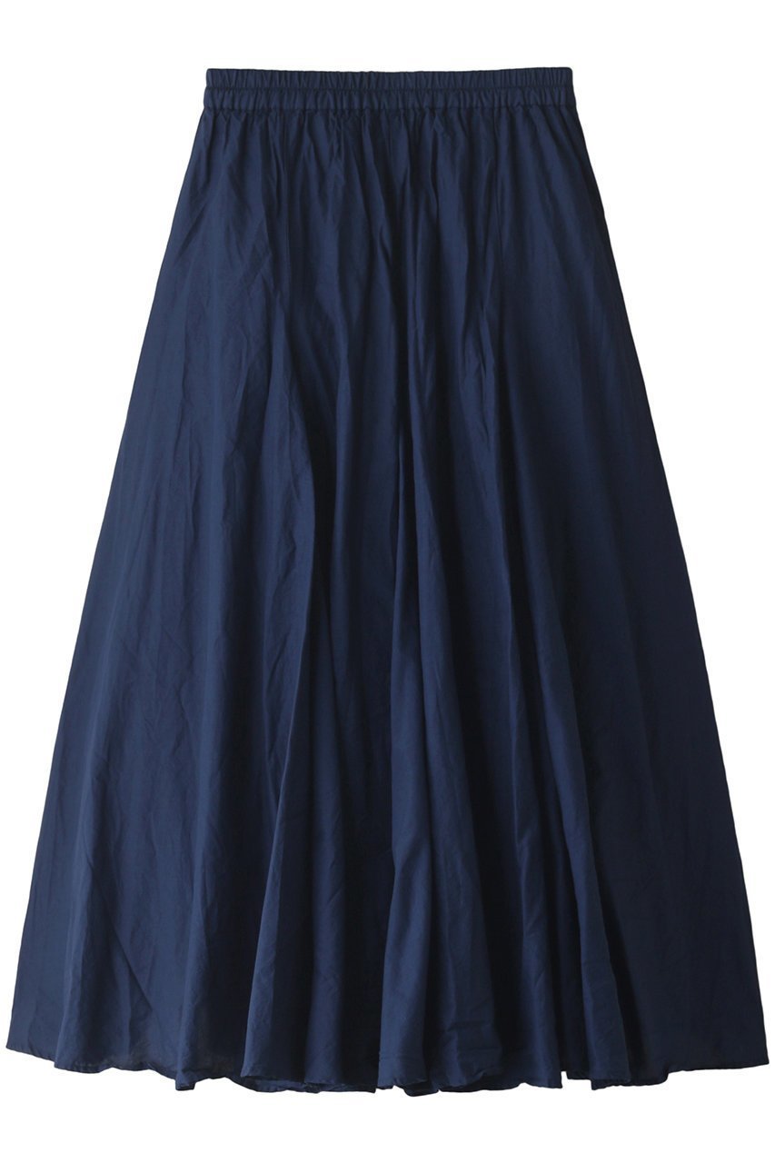 【ミズイロ インド/mizuiro ind】のvolume flare SK スカート インテリア・キッズ・メンズ・レディースファッション・服の通販 founy(ファニー) 　ファッション　Fashion　レディースファッション　Fashion for Women　スカート　Skirts　ロングスカート　Long Skirts / Maxi & Midi Skirts　シアー　Sheer, See-Through　シンプル　Simple, Minimal　フレア　Flare, Flared　ロング　Long, Long-Length　ネイビー|ID: prp329100003157319 ipo3291000000036516546