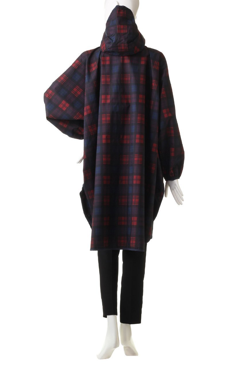 【ポロラルフローレン/POLO RALPH LAUREN】の透湿撥水チェック柄レインポンチョ 人気、トレンドファッション・服の通販 founy(ファニー) 　ファッション　Fashion　レディースファッション　Fashion for Women　アウター　Coat / Outerwear Collection　コート・ロングコート・ピーコート　Long Coats, Peacoats & More　ポンチョ・ケープコート　Ponchos & Capes　スタンド　Stand Collar, Upright Stand　チェック　Check, Plaid, Tartan　フラップ　Flap, Flap Pocket　ポケット　Pocket, Pocket Detail　巾着　Drawstring Bag, Kinchaku　other-4|ID: prp329100003157360 ipo3291000000036654242