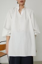 【リムアーク/RIM.ARK】のHigh neck raglan blouse/ブラウス/シャツ ホワイト|ID:prp329100003157369