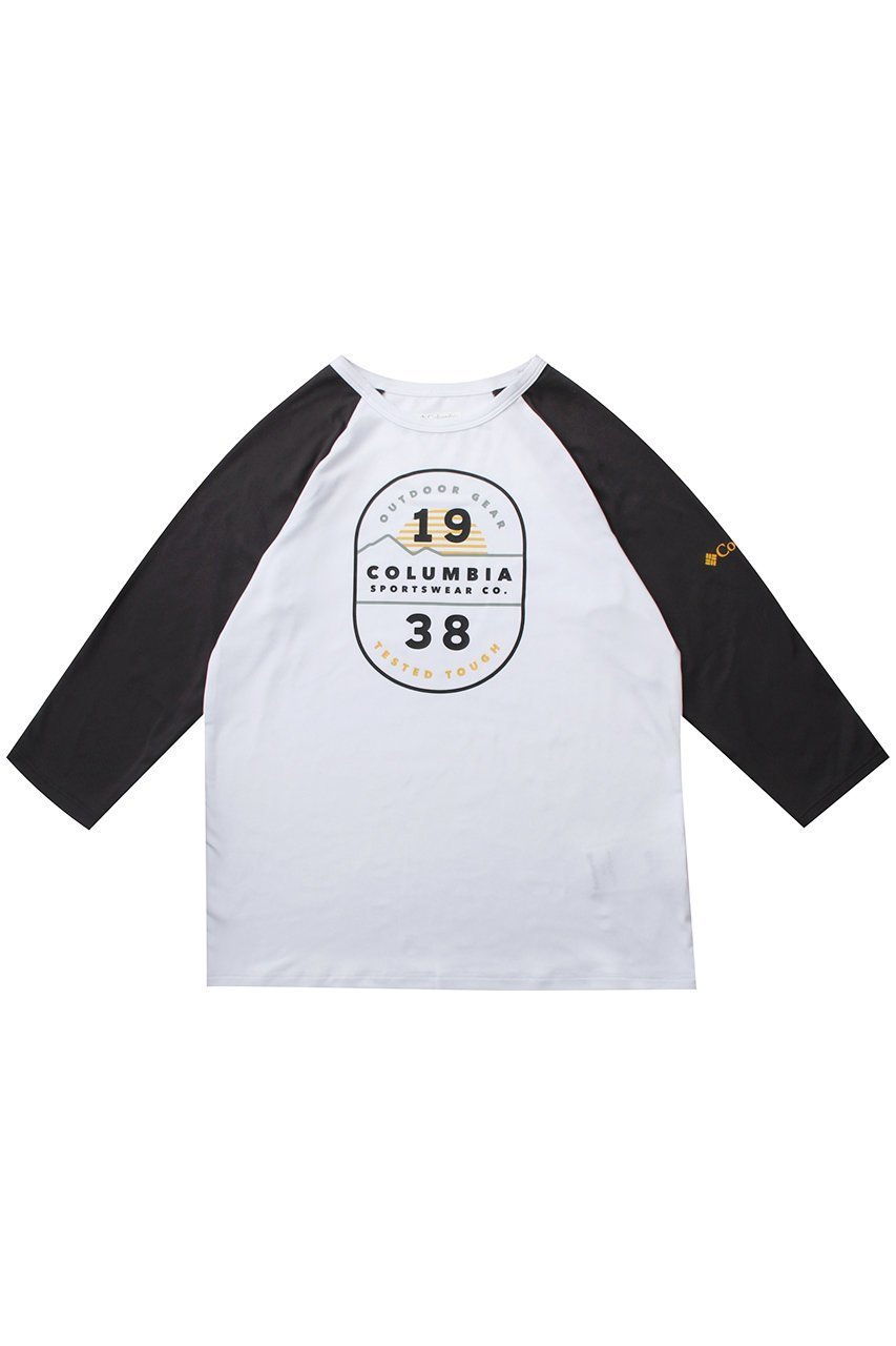 【コロンビア/Columbia / KIDS】の【Kids】アウトドアエレメンツ3/4スリーブシャツ 人気、トレンドファッション・服の通販 founy(ファニー) 　ファッション　Fashion　キッズファッション　Fashion for Kids　トップス・カットソー　Cut & Sew Tops　アウトドア　Outdoor Clothing　ストレッチ　Stretch, Stretchy Fabric　スリーブ　Sleeve, Long Sleeve / Short Sleeve　フロント　Front, Front Design　ブロック　Block, Solid Block Pattern　プリント　Print, Printed Pattern　吸水　Absorbent, Quick-Dry　 other-1|ID: prp329100003159359 ipo3291000000033666353