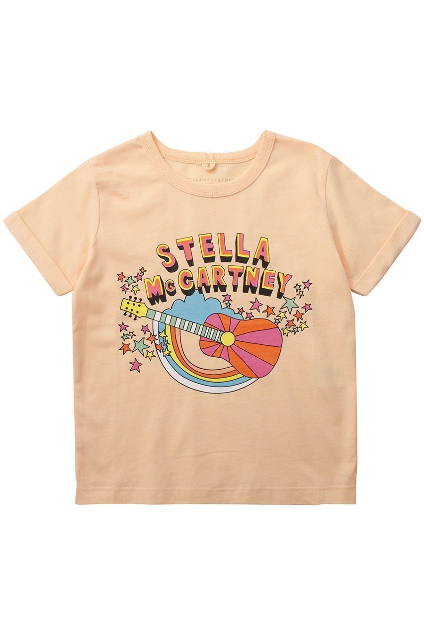 【ステラ マッカートニー/STELLA McCARTNEY / KIDS】の【KIDS】ロゴプリントコットンTシャツ 人気、トレンドファッション・服の通販 founy(ファニー) 　ファッション　Fashion　キッズファッション　KIDS　トップス・カットソー　Tops/Tees/Kids　カラフル　プリント　半袖　 other-1|ID: prp329100003159381 ipo3291000000024881380