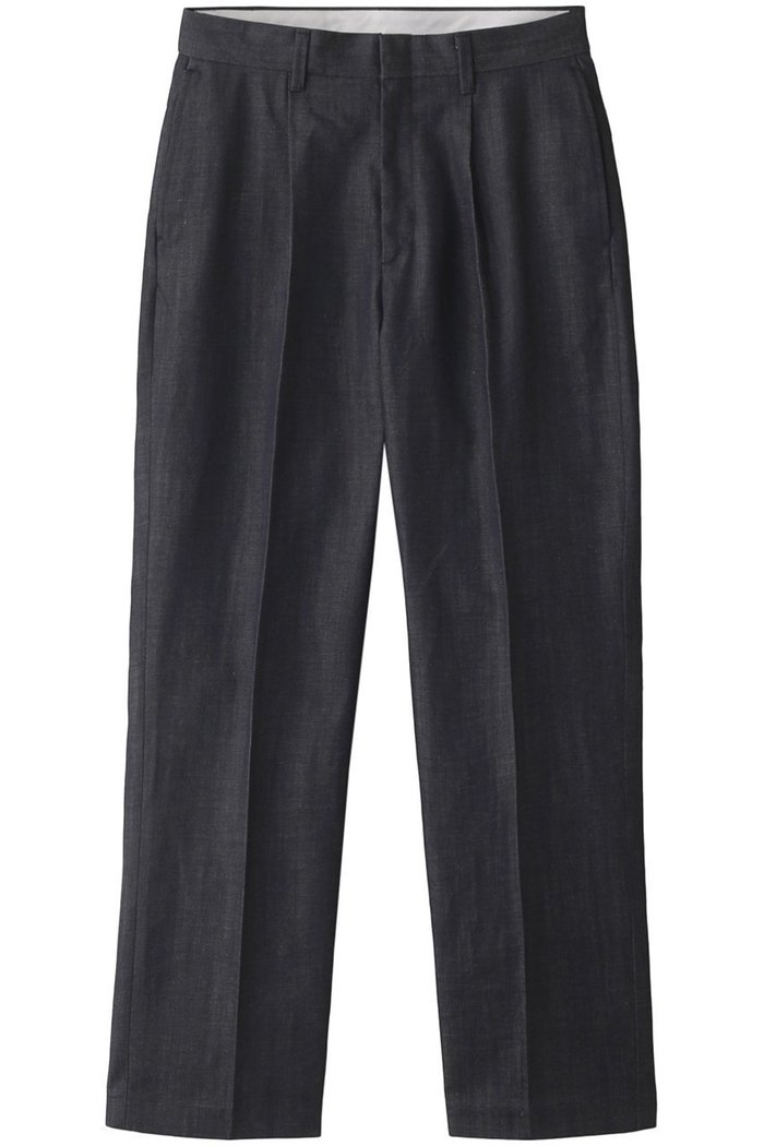 【アドーア/ADORE】のSERGE de bleu x ADORE クラシックトラウザーズ 1タック インテリア・キッズ・メンズ・レディースファッション・服の通販 founy(ファニー) https://founy.com/ ファッション Fashion レディースファッション Fashion for Women パンツ Pants & Trousers エレガント 上品 Elegant コラボ Collaboration, Collab デニム Denim, Jeans Material 今季 This Season, Current Season 定番 Standard, Basic Item |ID: prp329100003159393 ipo3291000000035812670