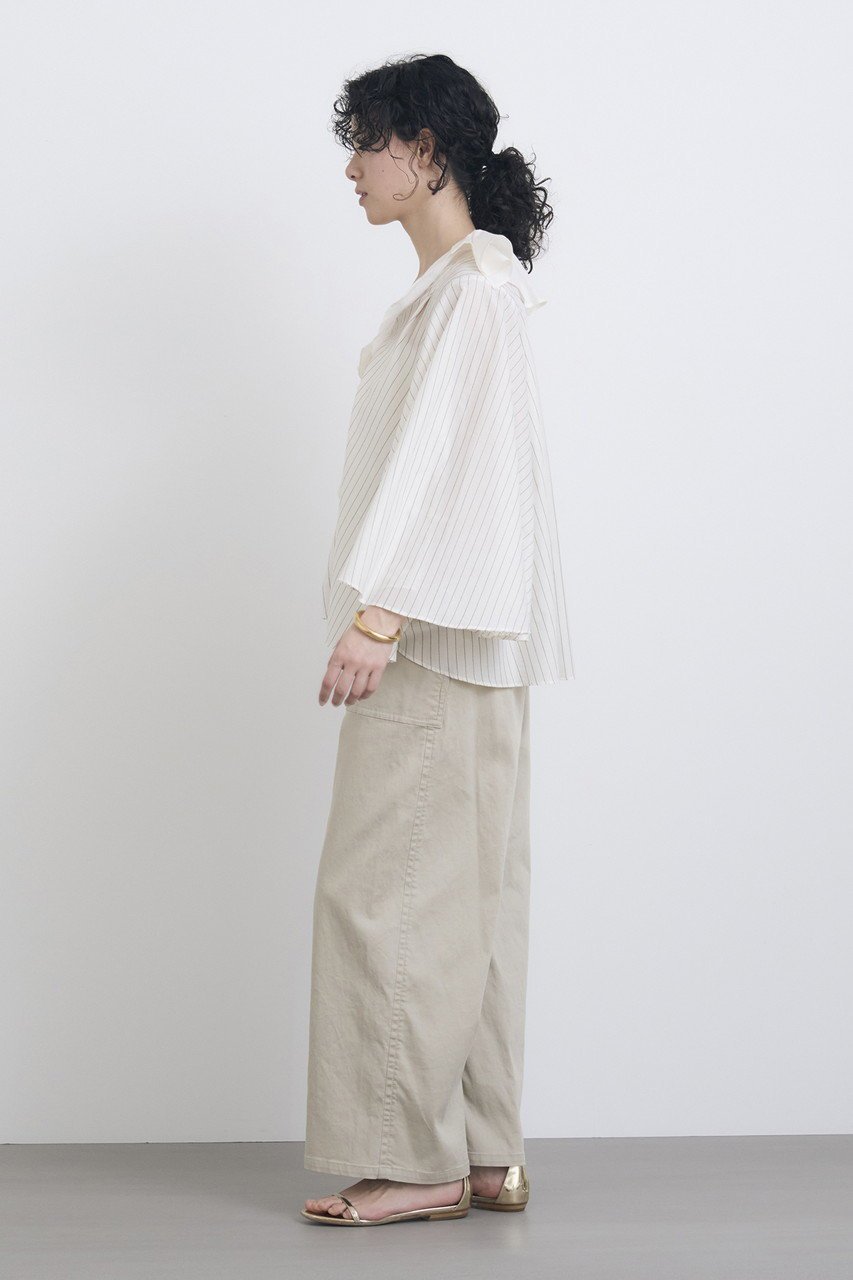 【ハウス オブ ロータス/HOUSE OF LOTUS】のピケストレッチベイカーパンツ 人気、トレンドファッション・服の通販 founy(ファニー) 　ファッション　Fashion　レディースファッション　WOMEN　パンツ　Pants　ストレッチ　Stretch　ストレート　Straight　パッチ　Patch　ポケット　Pocket　リラックス　Relax　other-6|ID: prp329100003165906 ipo3291000000031330794