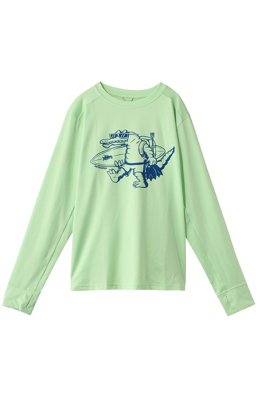 【パタゴニア/patagonia / KIDS】の【KIDS】ロングスリーブキャプリーンシルクウェイトTシャツ インテリア・キッズ・メンズ・レディースファッション・服の通販 founy(ファニー) 　ファッション　Fashion　キッズファッション　Fashion for Kids　トップス・カットソー　Cut & Sew Tops　パフォーマンス　Performance, Active Function　WPSA|ID: prp329100003165913 ipo3291000000032843382