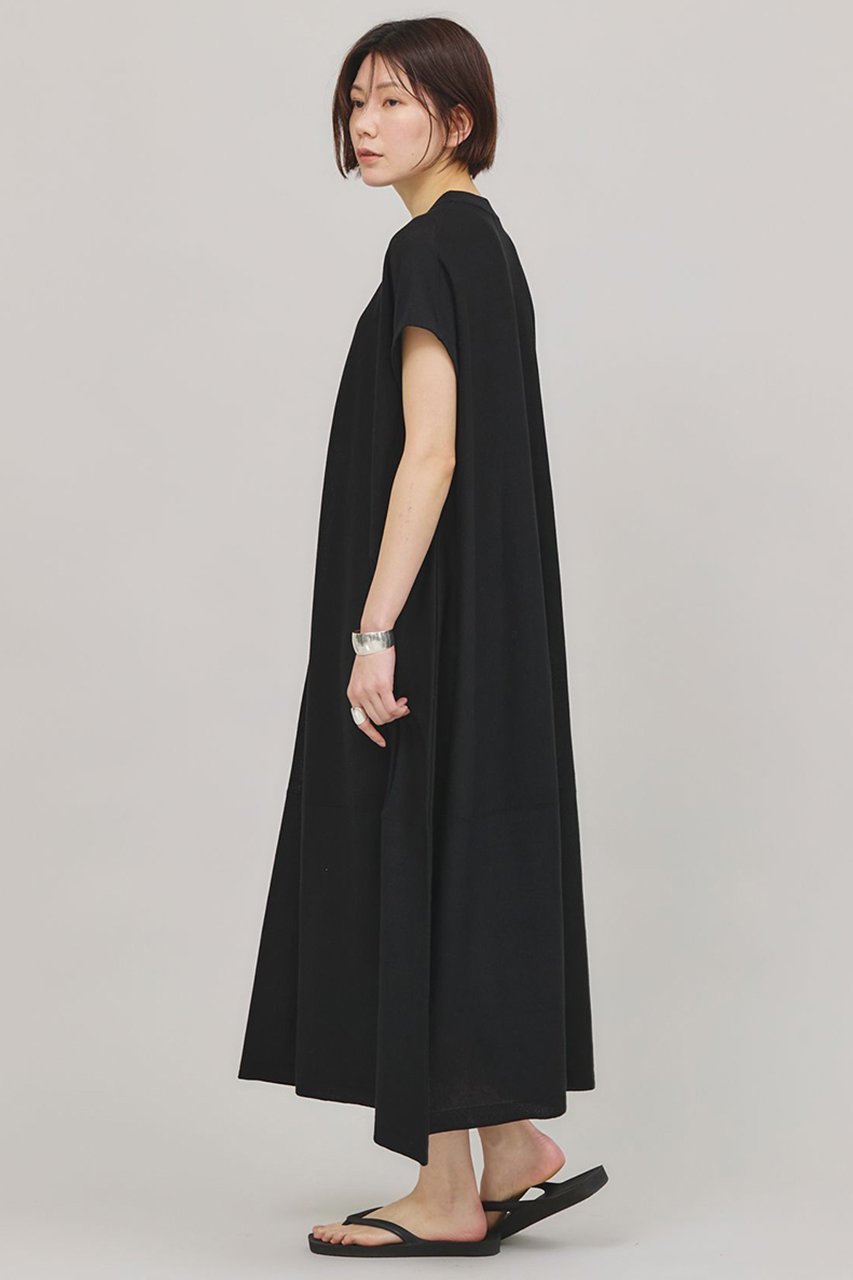 【カレンソロジー/Curensology】のニットフレアワンピース 人気、トレンドファッション・服の通販 founy(ファニー) 　ファッション　Fashion　レディースファッション　Fashion for Women　ワンピース　Dresses　チュニック　Tunic Tops & Dresses　シアー　Sheer, See-Through　シンプル　Simple, Minimal　スリーブ　Sleeve, Long Sleeve / Short Sleeve　チュニック　Tunic, Long Top　デニム　Denim, Jeans Material　フレア　Flare, Flared　フレンチ　French, French Style　レギンス　Leggings, Stretch Pants　ロング　Long, Long-Length　エレガント 上品　Elegant　夏　Summer　other-2|ID: prp329100003165924 ipo3291000000033705117