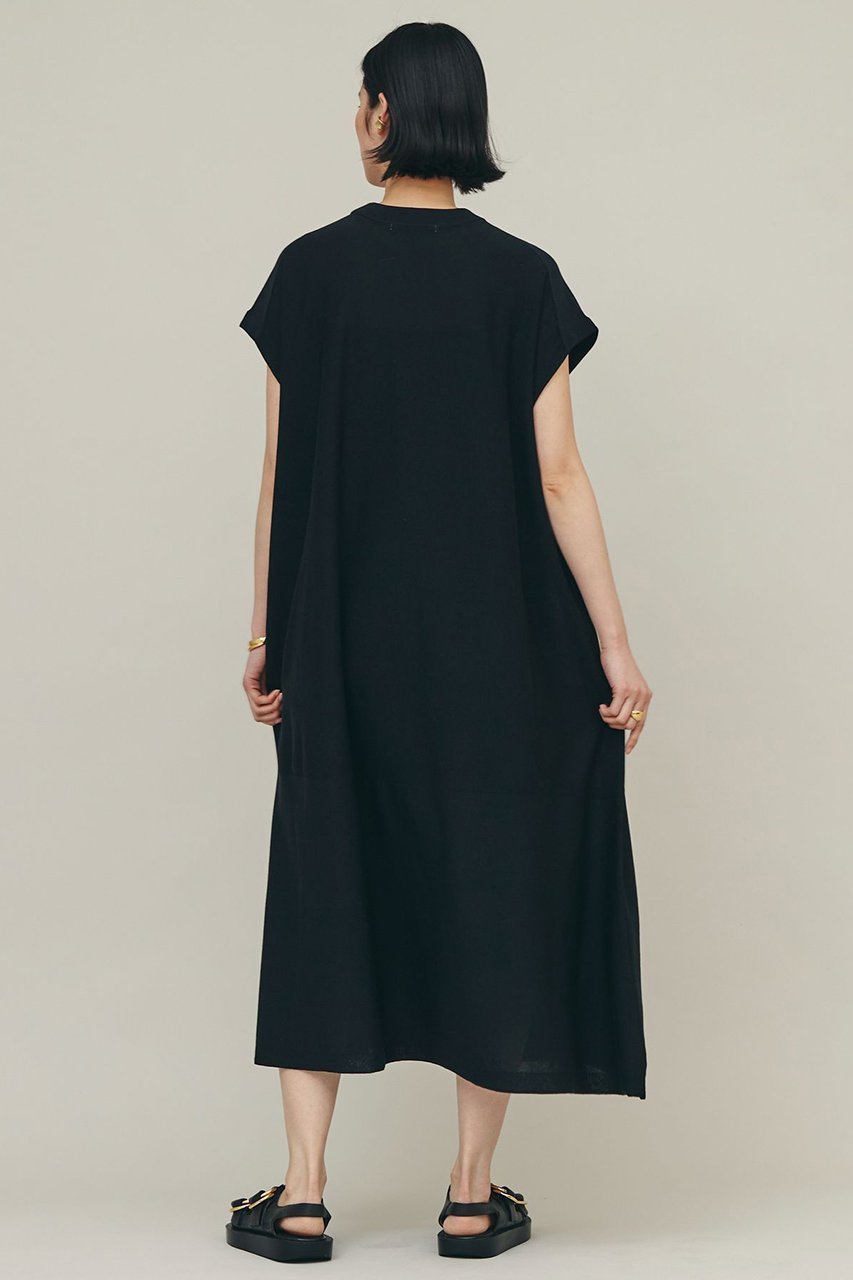 【カレンソロジー/Curensology】のニットフレアワンピース 人気、トレンドファッション・服の通販 founy(ファニー) 　ファッション　Fashion　レディースファッション　Fashion for Women　ワンピース　Dresses　チュニック　Tunic Tops & Dresses　シアー　Sheer, See-Through　シンプル　Simple, Minimal　スリーブ　Sleeve, Long Sleeve / Short Sleeve　チュニック　Tunic, Long Top　デニム　Denim, Jeans Material　フレア　Flare, Flared　フレンチ　French, French Style　レギンス　Leggings, Stretch Pants　ロング　Long, Long-Length　エレガント 上品　Elegant　夏　Summer　other-6|ID: prp329100003165924 ipo3291000000033705121