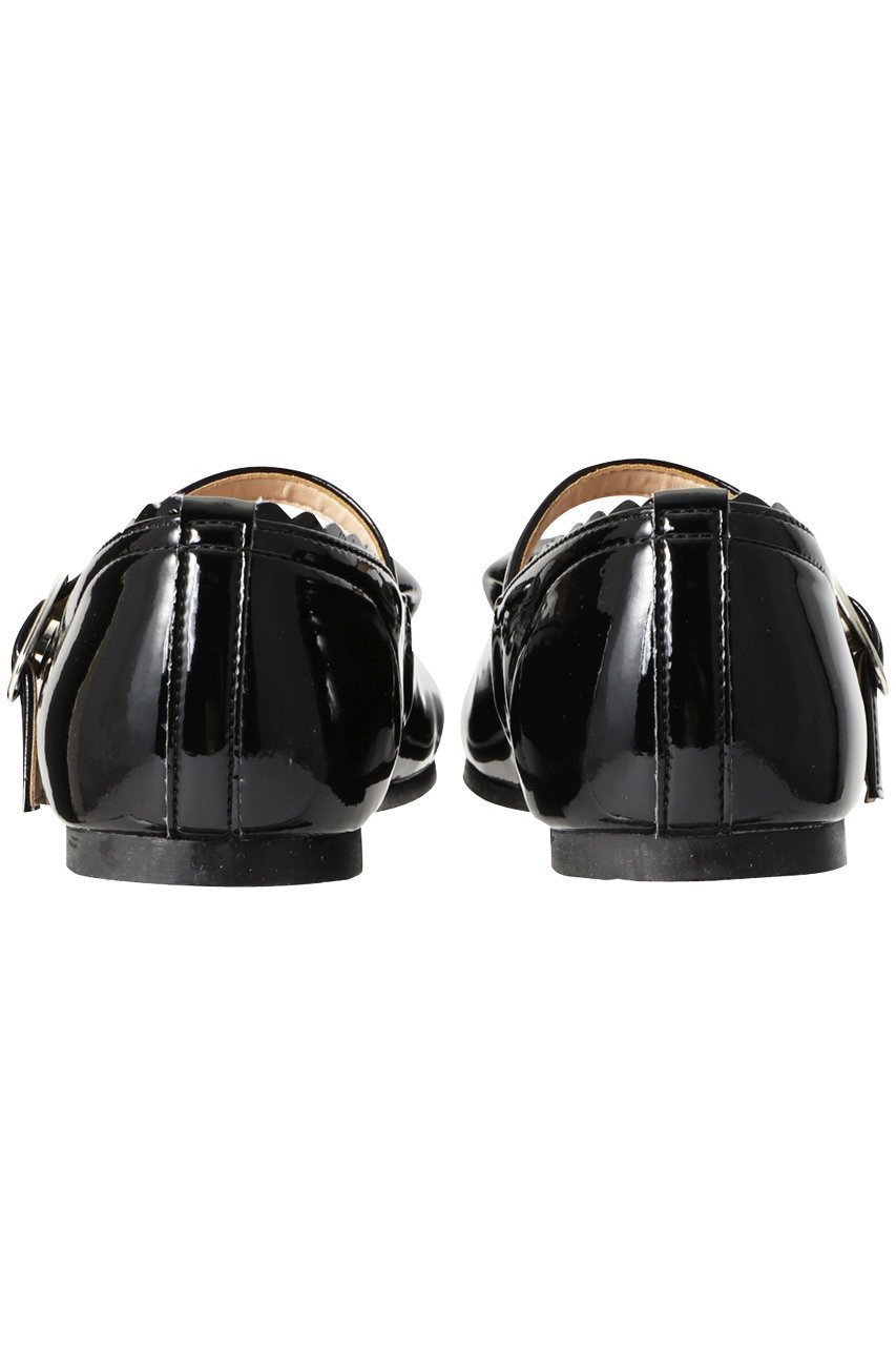 【ポプキンズ/POMPKINS / KIDS】の【KIDS】リボンストラップシューズ マットブラック 20 人気、トレンドファッション・服の通販 founy(ファニー) 　ファッション　Fashion　キッズファッション　Fashion for Kids　シューズ　Shoes, Footwear　ストラップシューズ　Strap Shoes, Mary Janes　ストーン　Stone, Gem-Like　ソックス　Socks, Hosiery　フォーマル　Formal, Dressy　フリル　Frill, Ruffle　ラグジュアリー　Luxury, Elegant　リボン　Ribbon, Bow　ワンポイント　One Point, Statement Accent　other-3|ID: prp329100003169315 ipo3291000000036191458