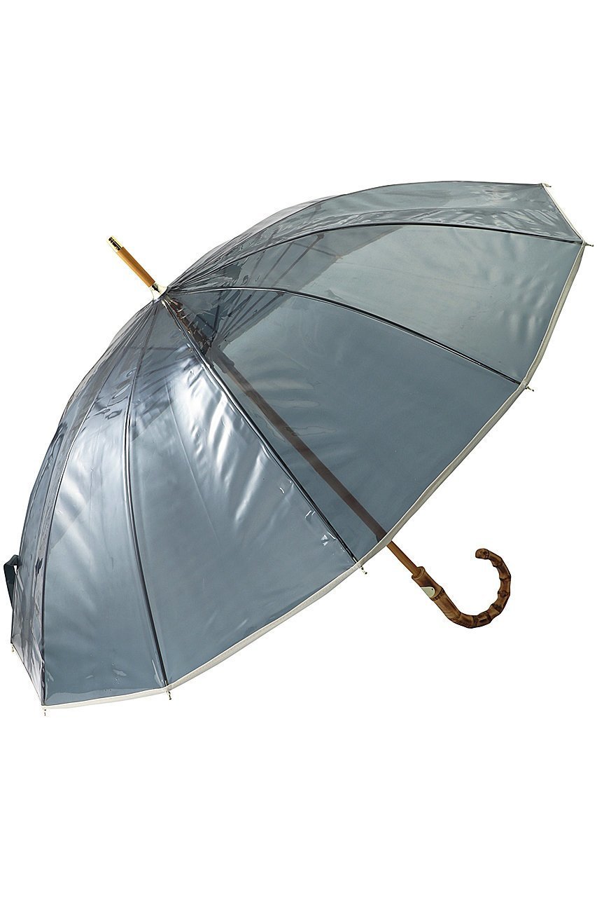 【マルティニーク/martinique】の【Traditional WeatherWear】 CLEAR UMBRELLA BAMBOO インテリア・キッズ・メンズ・レディースファッション・服の通販 founy(ファニー) 　ファッション　Fashion　レディースファッション　WOMEN　傘 / レイングッズ　Umbrellas/Rainwear　ハンカチ　Handkerchief　モダン　Modern　傘　Umbrella　時計　Clock　ブラック|ID: prp329100003169363 ipo3291000000021426592