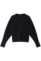 【ミズイロ インド/mizuiro ind】のcrew neck short P/O プルオーバー ブラック|ID:prp329100003171322