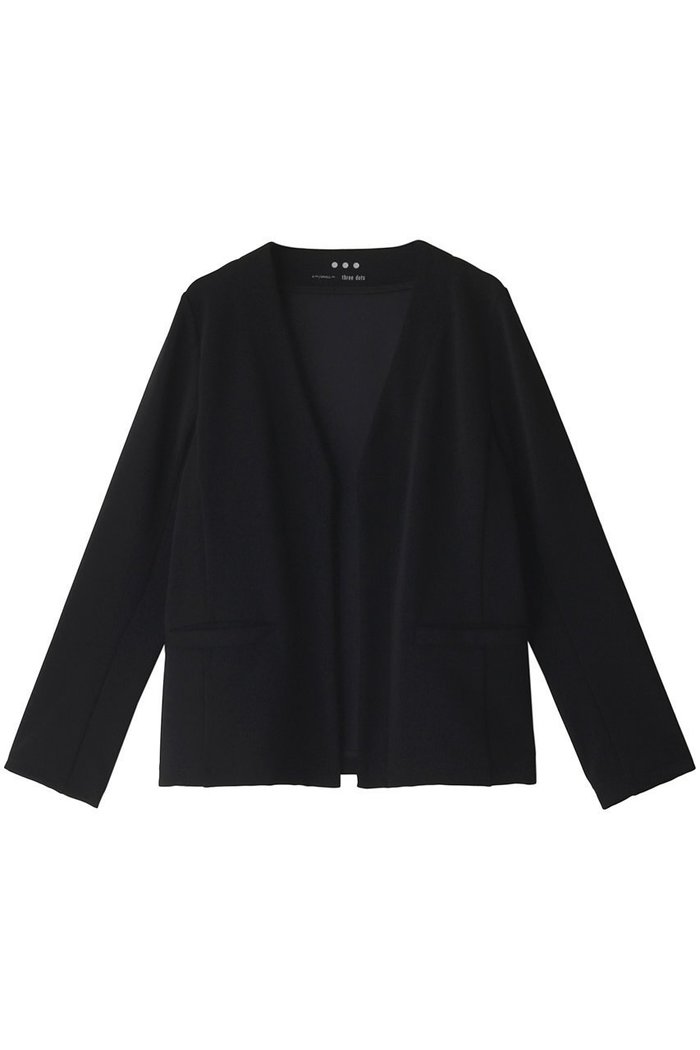 【スリー ドッツ/three dots】のCドレス スキューバ ノーカラージャケット インテリア・キッズ・メンズ・レディースファッション・服の通販 founy(ファニー) https://founy.com/ ファッション Fashion レディースファッション Fashion for Women アウター Coat / Outerwear Collection レディースジャケット・軽アウター Jackets ノーカラージャケット / シンプル上品コーデ Collarless Jackets ワンピース Dresses フォーマル・パーティードレス・結婚式用ドレス Elegant & Casual Dresses ジャケット Jacket, Outerwear ストレッチ Stretch, Stretchy Fabric ドレス Dress, One-Piece エレガント 上品 Elegant 旅行 Travel |ID: prp329100003173808 ipo3291000000035655159