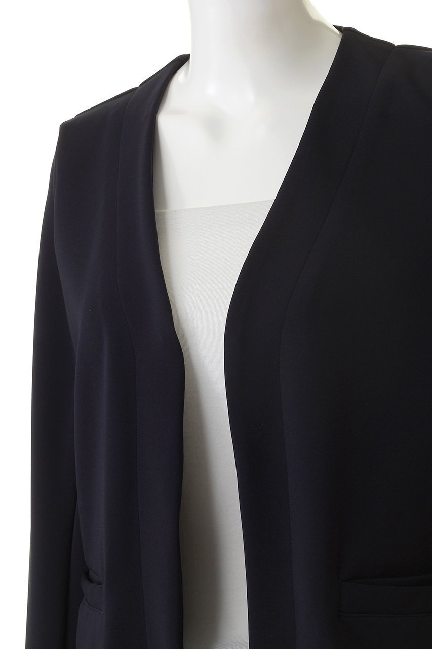 【スリー ドッツ/three dots】のCドレス スキューバ ノーカラージャケット 人気、トレンドファッション・服の通販 founy(ファニー) ファッション Fashion レディースファッション Fashion for Women アウター Coat / Outerwear Collection レディースジャケット・軽アウター Jackets ノーカラージャケット / シンプル上品コーデ Collarless Jackets ワンピース Dresses フォーマル・パーティードレス・結婚式用ドレス Elegant & Casual Dresses ジャケット Jacket, Outerwear ストレッチ Stretch, Stretchy Fabric ドレス Dress, One-Piece エレガント 上品 Elegant 旅行 Travel other-5|ID: prp329100003173808 ipo3291000000036525177