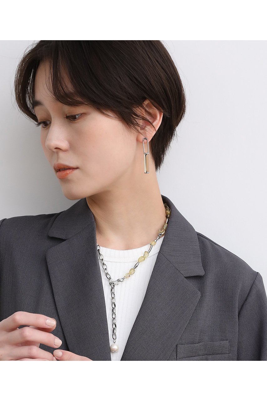 【アデル ビジュー/ADER bijoux】のGEM フープピアス 人気、トレンドファッション・服の通販 founy(ファニー) 　ファッション　Fashion　レディースファッション　Fashion for Women　ジュエリー　Jewelry　ファッションリング　Fashion Rings　イヤリング・フープ・ドロップタイプ　Hoop, Drop & Clip Earrings　イヤリング　Earrings　オケージョン　Occasion Wear　スタイリッシュ　Stylish, Fashionable　フォルム　Silhouette, Form　フープ　Hoop, Hoop Earrings　リュクス　Luxury, Elegant, High-End, Chic　other-4|ID: prp329100003173858 ipo3291000000035785271