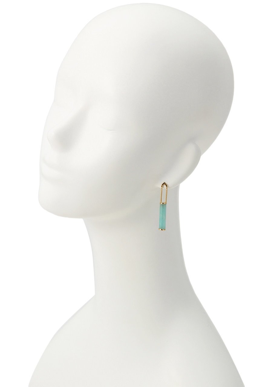 【アデル ビジュー/ADER bijoux】のGEM フープピアス 人気、トレンドファッション・服の通販 founy(ファニー) 　ファッション　Fashion　レディースファッション　Fashion for Women　ジュエリー　Jewelry　ファッションリング　Fashion Rings　イヤリング・フープ・ドロップタイプ　Hoop, Drop & Clip Earrings　イヤリング　Earrings　オケージョン　Occasion Wear　スタイリッシュ　Stylish, Fashionable　フォルム　Silhouette, Form　フープ　Hoop, Hoop Earrings　リュクス　Luxury, Elegant, High-End, Chic　other-5|ID: prp329100003173858 ipo3291000000035785272