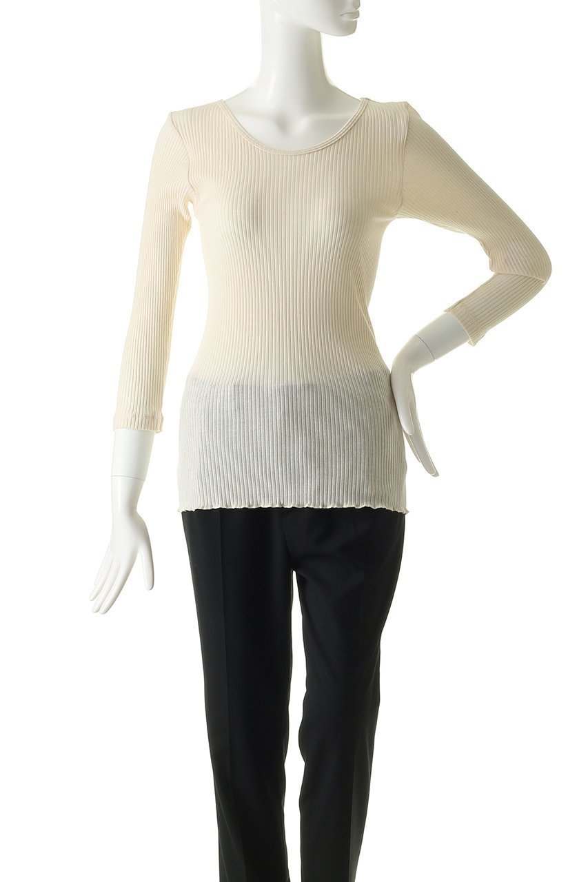【ナナデコール/nanadecor】のナナリブロングTシャツ 人気、トレンドファッション・服の通販 founy(ファニー) 　ファッション　Fashion　レディースファッション　Fashion for Women　トップス・カットソー　Cut & Sew Tops　シャツ・ブラウス・オフィスカジュアル　Elegant Blouses & Button-Ups　ロングTシャツ・Tシャツ　Longline T-Shirts & Tees　カットソー・ベーシックTシャツ　Cut-and-Sewn Tops / Stretch Tees & Basics　インナー　Innerwear　シンプル　Simple, Minimal　スリーブ　Sleeve, Long Sleeve / Short Sleeve　フィット　Fit, Slim Fit　ベーシック　Basic, Essential　ロング　Long, Long-Length　再入荷　Restock / Back in Stock　other-2|ID: prp329100003173882 ipo3291000000033245642