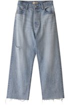 【ヤヌーク/YANUK】の金子綾×YANUK ボーイズ クロップド 人気、トレンドファッション・服の通販 founy(ファニー) ファッション Fashion レディースファッション Fashion for Women パンツ Pants & Trousers デニムパンツ・ジーンズ・美脚デニム Denim Jeans & Pants クラッシュ Distressed, Crashed Style クロップド Cropped, Short Length ストレッチ Stretch, Stretchy Fabric デニム Denim, Jeans Material ハイライズ High Rise, High Waist ボーイズ Boyish, Boy Style メンズ Men's, Menswear エレガント 上品 Elegant thumbnail クラッシュドユーズドサックス|ID: prp329100003176732 ipo3291000000036577900