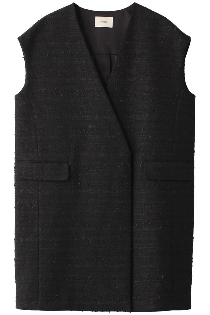 【ル フィル/LE PHIL】のミックスツィードノースリーブジャケット インテリア・キッズ・メンズ・レディースファッション・服の通販 founy(ファニー) https://founy.com/ ファッション Fashion レディースファッション WOMEN アウター Coat Outerwear ジャケット Jackets エレガント 上品 Elegant ジャケット Jacket ツイード Tweed トレンド Trend ノースリーブ No Sleeve ベスト Vest ミックス Mix リラックス Relax 別注 Special Order |ID: prp329100003179561 ipo3291000000030864871