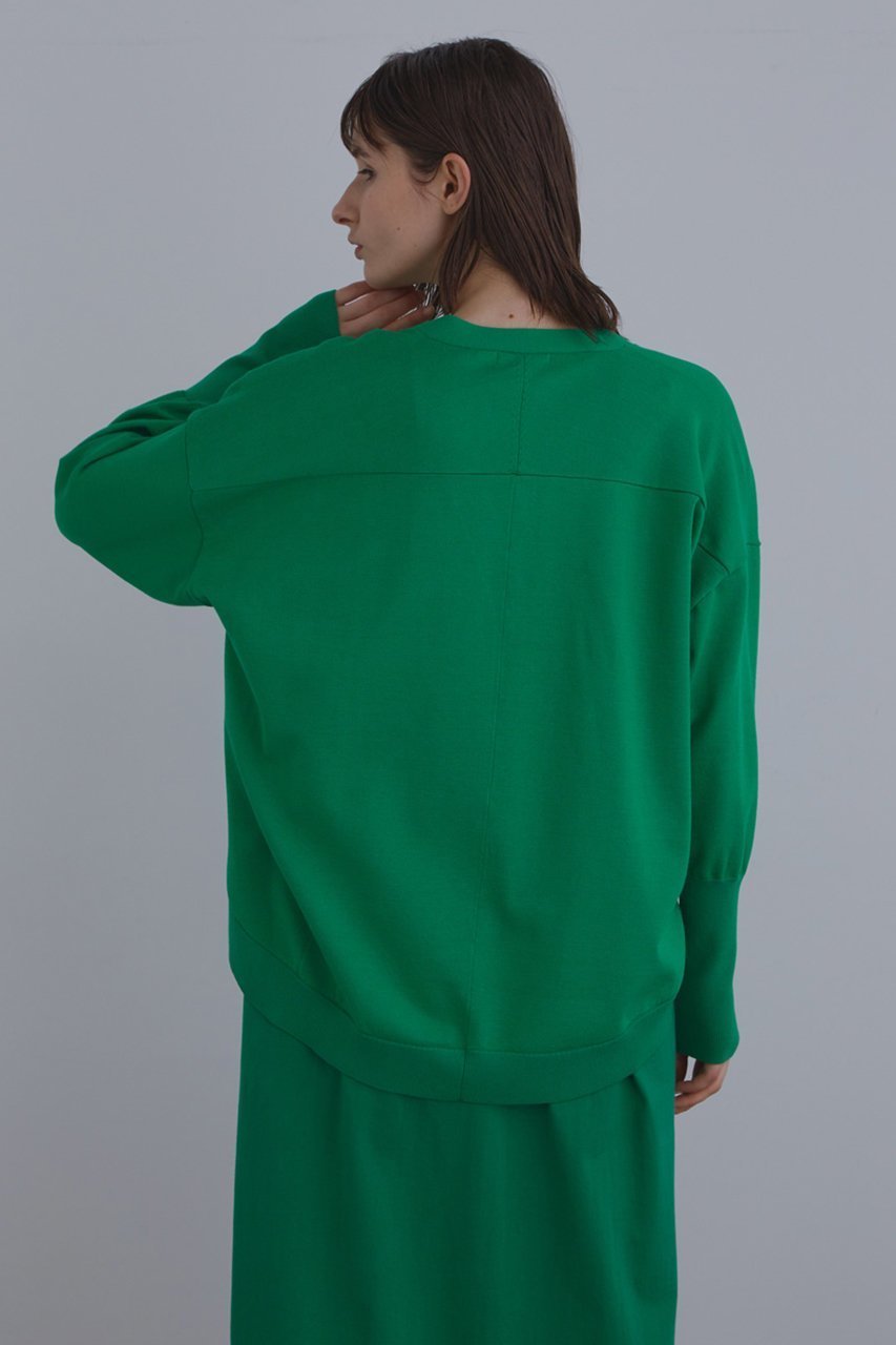 【ル フィル/LE PHIL】のライトコンパクトカーディガン 人気、トレンドファッション・服の通販 founy(ファニー) 　ファッション　Fashion　レディースファッション　Fashion for Women　トップス・カットソー　Cut & Sew Tops　ニット　Knit Tops & Sweaters　カーディガン・羽織り　Layered Style Cardigans　カーディガン　Cardigan, Knitwear　コンパクト　Compact, Small Size　ストレッチ　Stretch, Stretchy Fabric　バランス　Balance, Style Balance　パターン　Pattern, Design Print　フォルム　Silhouette, Form　ベーシック　Basic, Essential　ヨーク　Yoke, Yoke Design　other-6|ID: prp329100003179574 ipo3291000000035656449