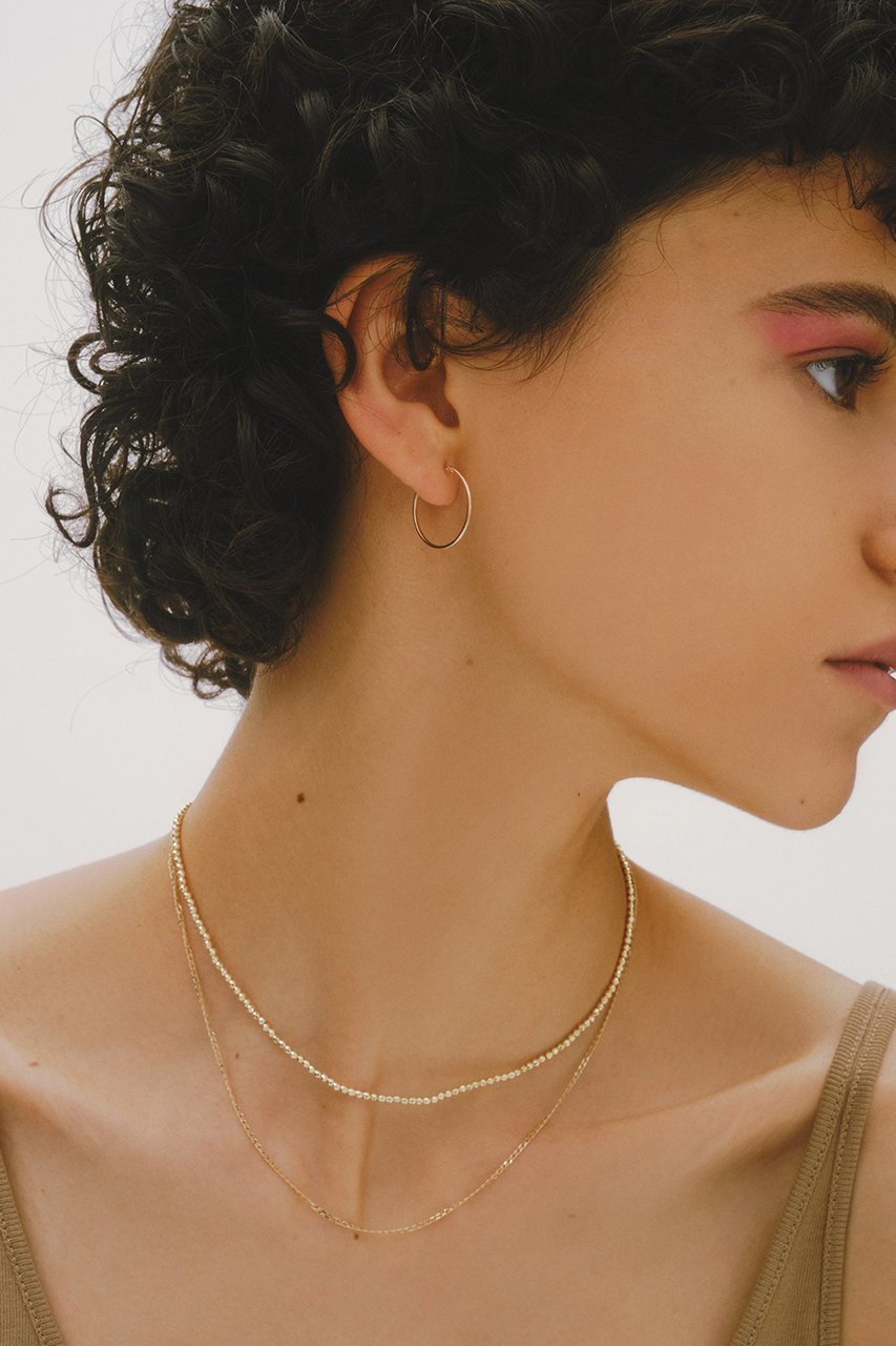 【ルボンボン/les bonbon】のminimal ピアス L 人気、トレンドファッション・服の通販 founy(ファニー) 　ファッション　Fashion　レディースファッション　Fashion for Women　ジュエリー　Jewelry　ファッションリング　Fashion Rings　イヤリング・フープ・ドロップタイプ　Hoop, Drop & Clip Earrings　イヤリング　Earrings　バランス　Balance, Style Balance　フープ　Hoop, Hoop Earrings　再入荷　Restock / Back in Stock　other-5|ID: prp329100003179609 ipo3291000000035620279