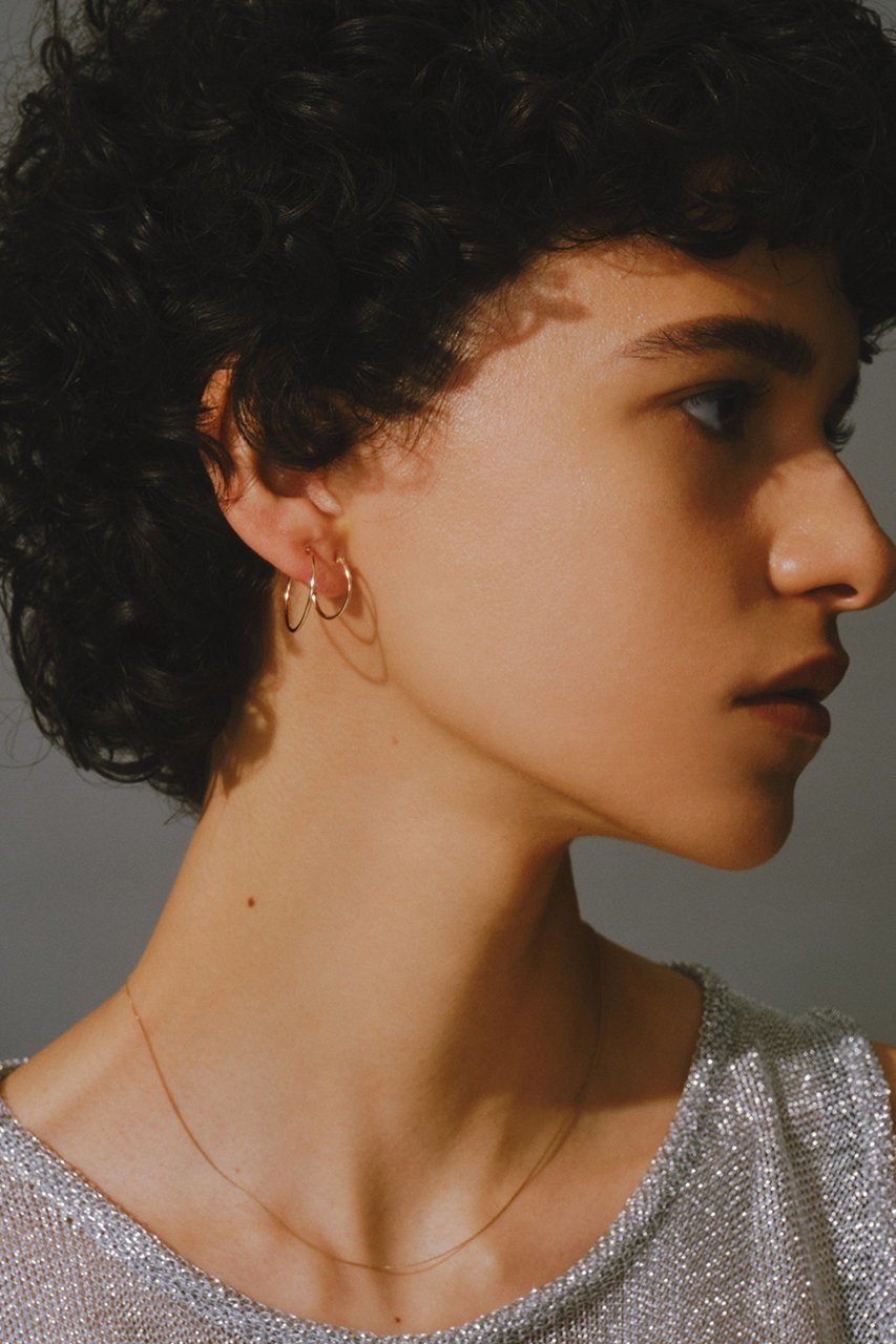 【ルボンボン/les bonbon】のminimal ピアス L 人気、トレンドファッション・服の通販 founy(ファニー) 　ファッション　Fashion　レディースファッション　Fashion for Women　ジュエリー　Jewelry　ファッションリング　Fashion Rings　イヤリング・フープ・ドロップタイプ　Hoop, Drop & Clip Earrings　イヤリング　Earrings　バランス　Balance, Style Balance　フープ　Hoop, Hoop Earrings　再入荷　Restock / Back in Stock　other-6|ID: prp329100003179609 ipo3291000000035620280